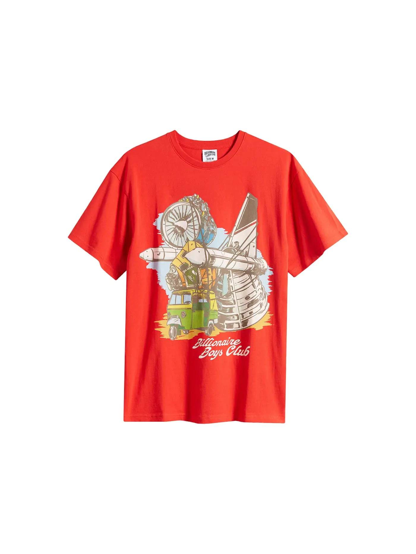 Мужская футболка с принтом Tee Billionaire Boys Club — изображение 1 из 1, красный