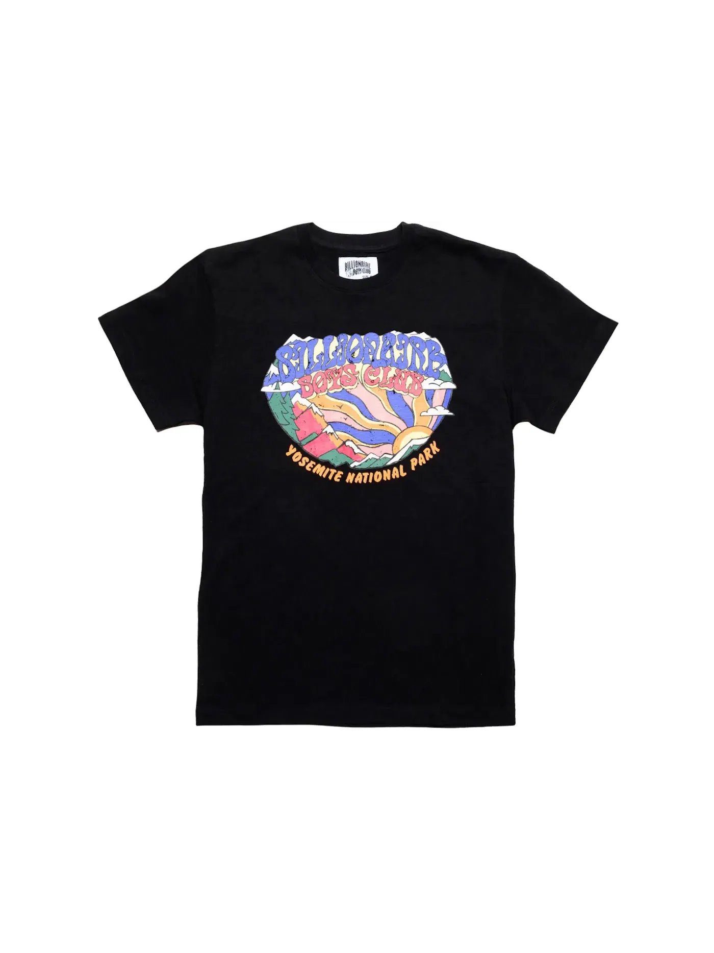 Мужская футболка с принтом Yosemite Knit Tee Billionaire Boys Club — изображение 1 из 1, черный