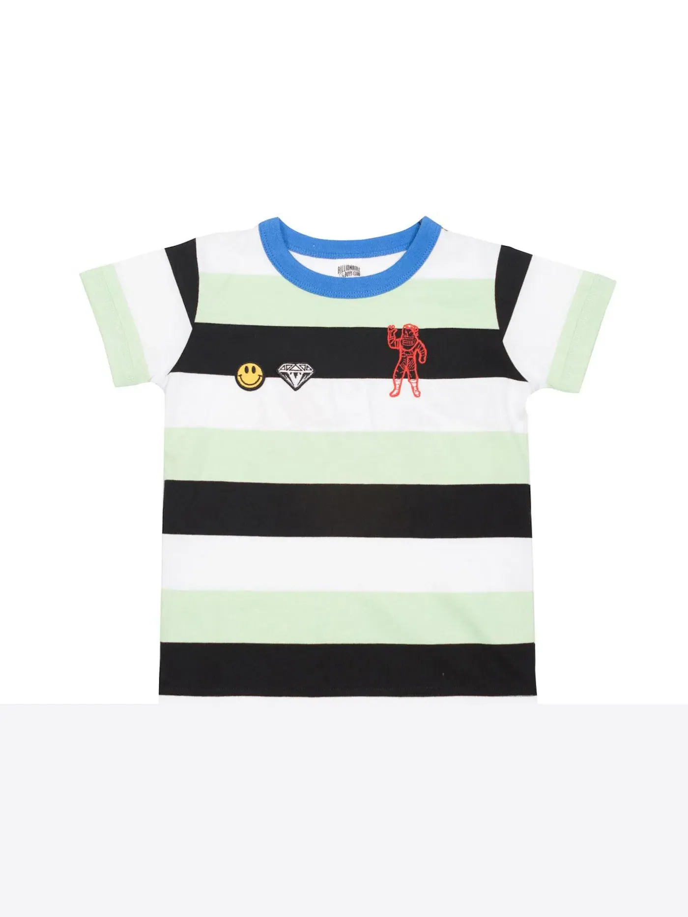 Детская футболка с принтом Tee Billionaire Boys Club — изображение 1 из 1, черный/зеленый