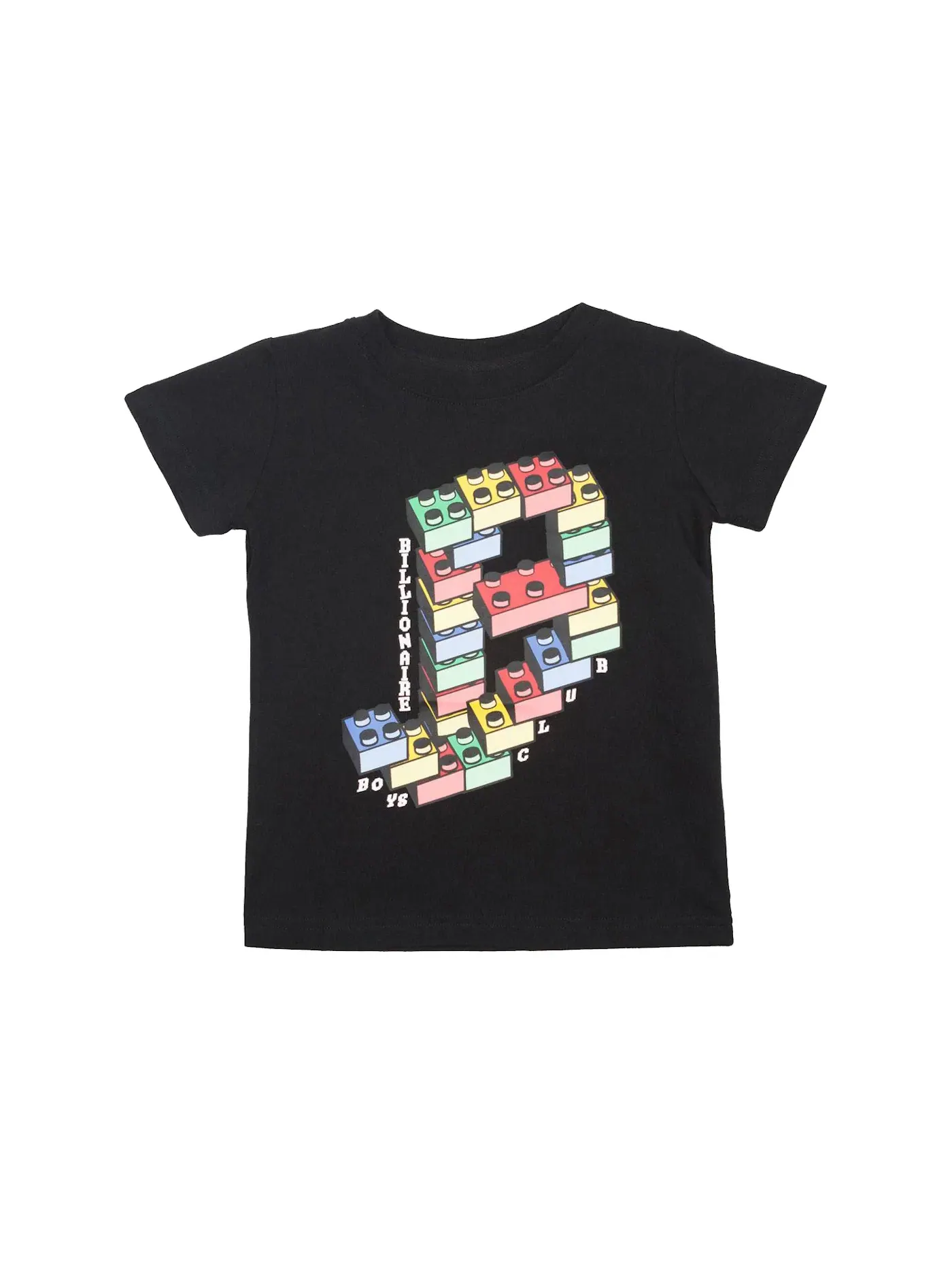 Детская футболка с принтом Blocks Tee Billionaire Boys Club — изображение 1 из 1, черный