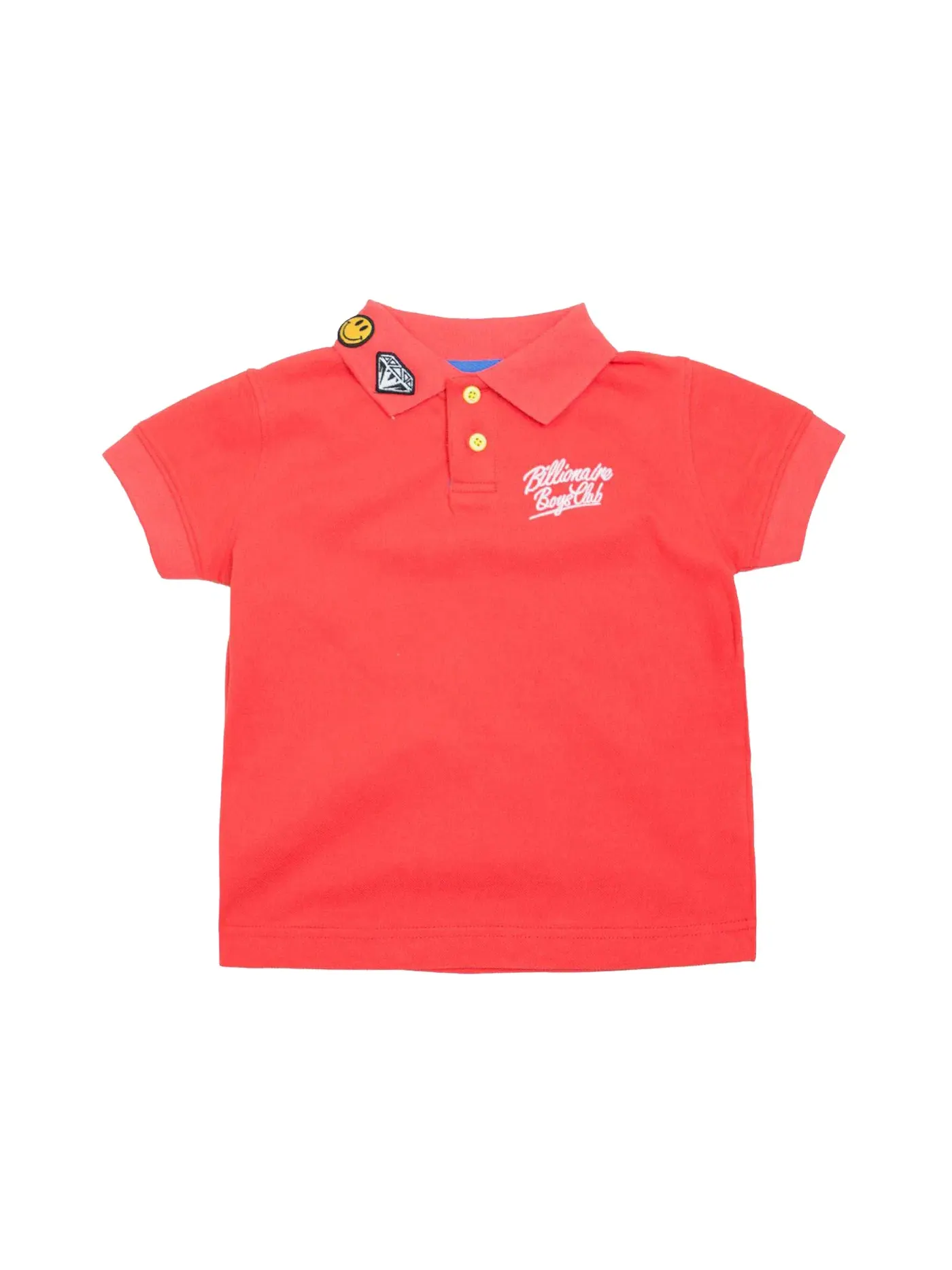 Детская футболка-поло с принтом Oli Polo Shirt Billionaire Boys Club — изображение 1 из 1, красный