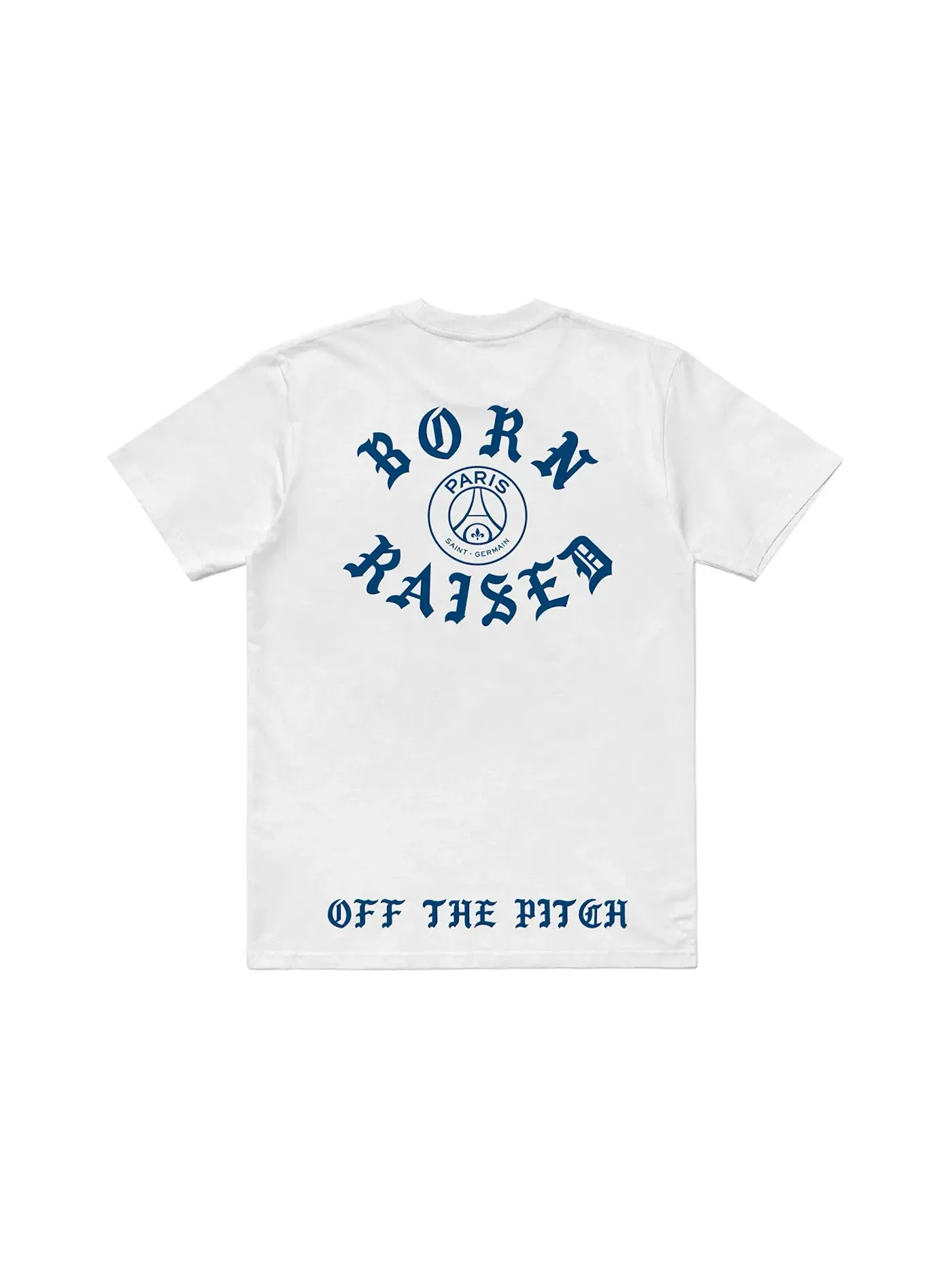 Мужская футболка с принтом Born X Raised x PSG Off The Pitch Tee — изображение 1 из 2, белый