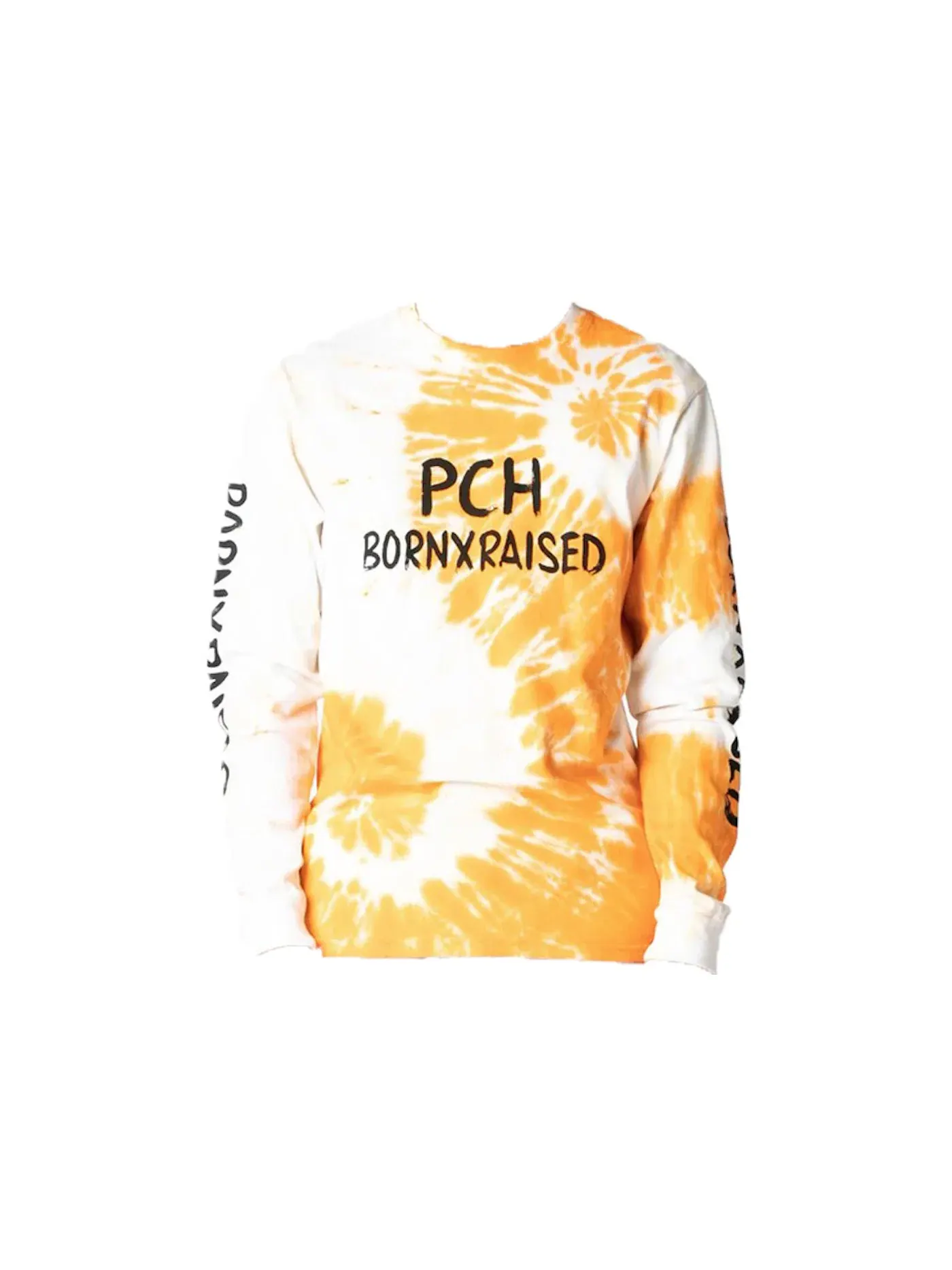 Мужская футболка с длинным рукавом Tie Dye Born X Raised