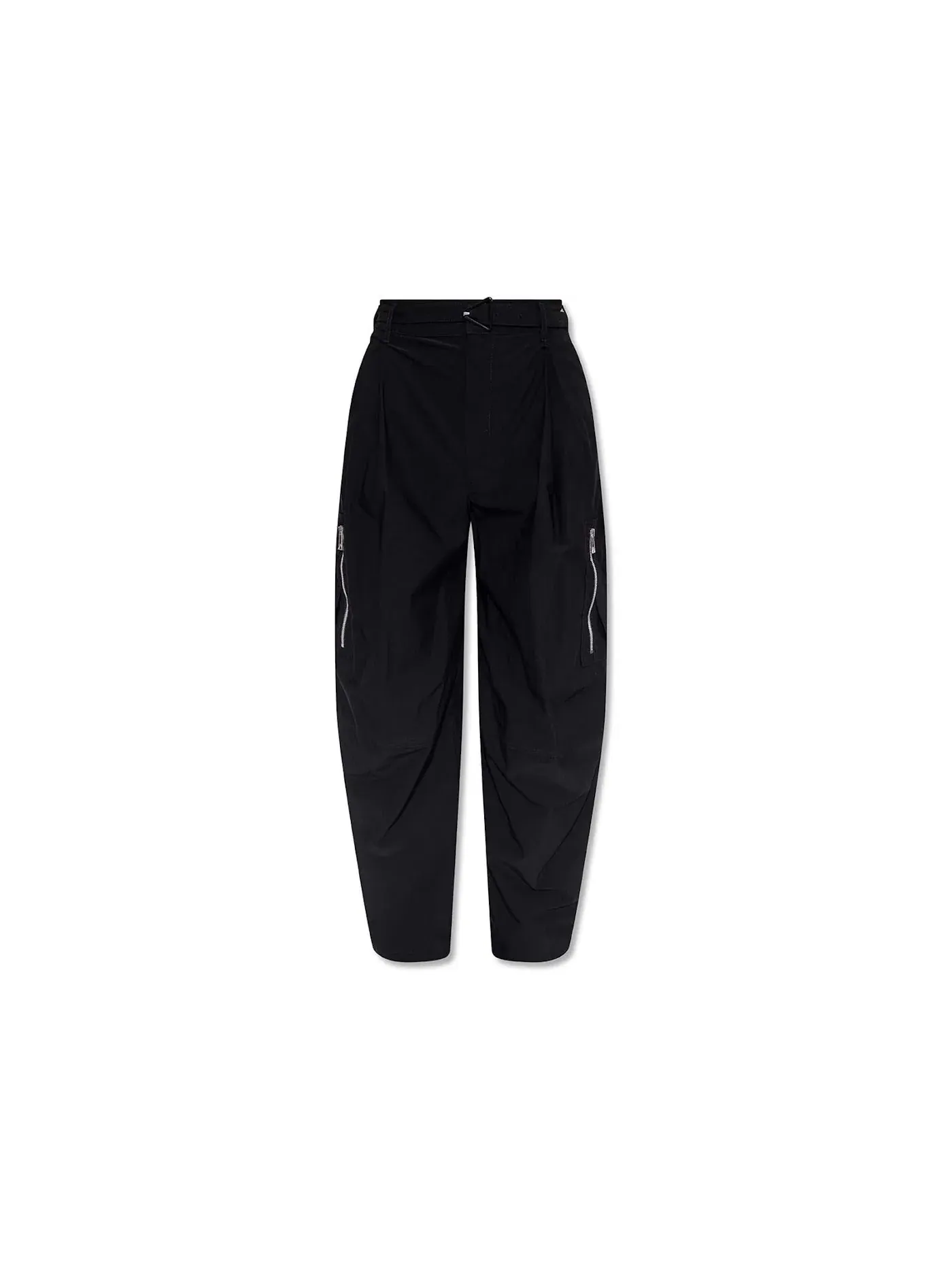 Женские брюки карго с поясом Cargo Trousers Bottega Veneta — изображение 1 из 1, черный