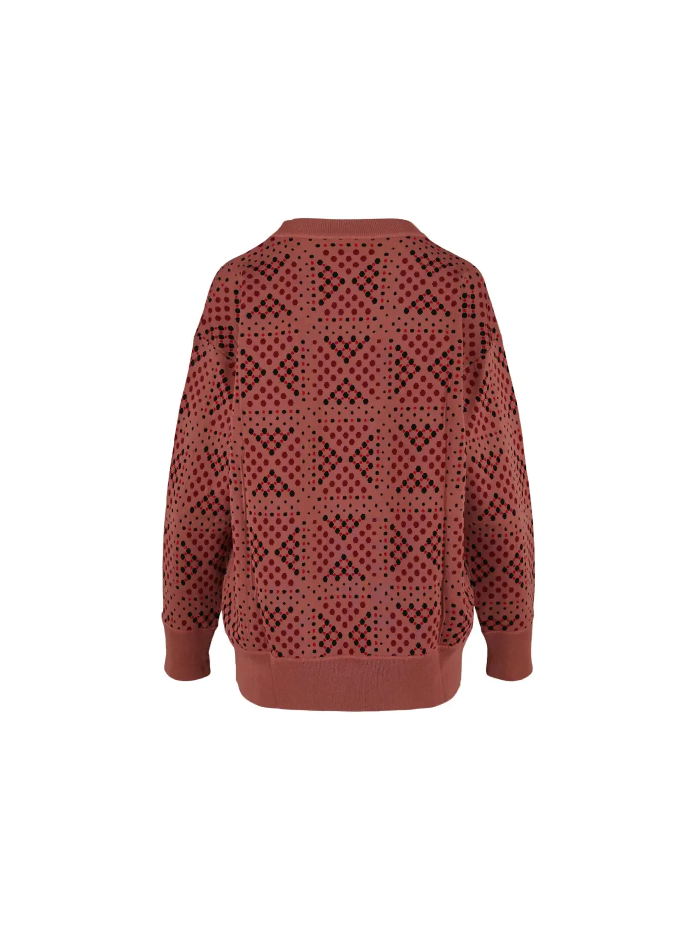 Женский свитшот с принтом Sweatshirt Bottega Veneta — изображение 2 из 3, розовый