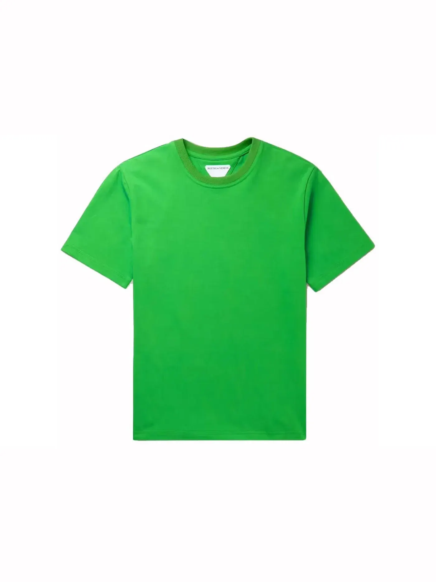 Мужская футболка с длинным рукавом Bottega Veneta Tshirt — изображение 1 из 2, зеленый