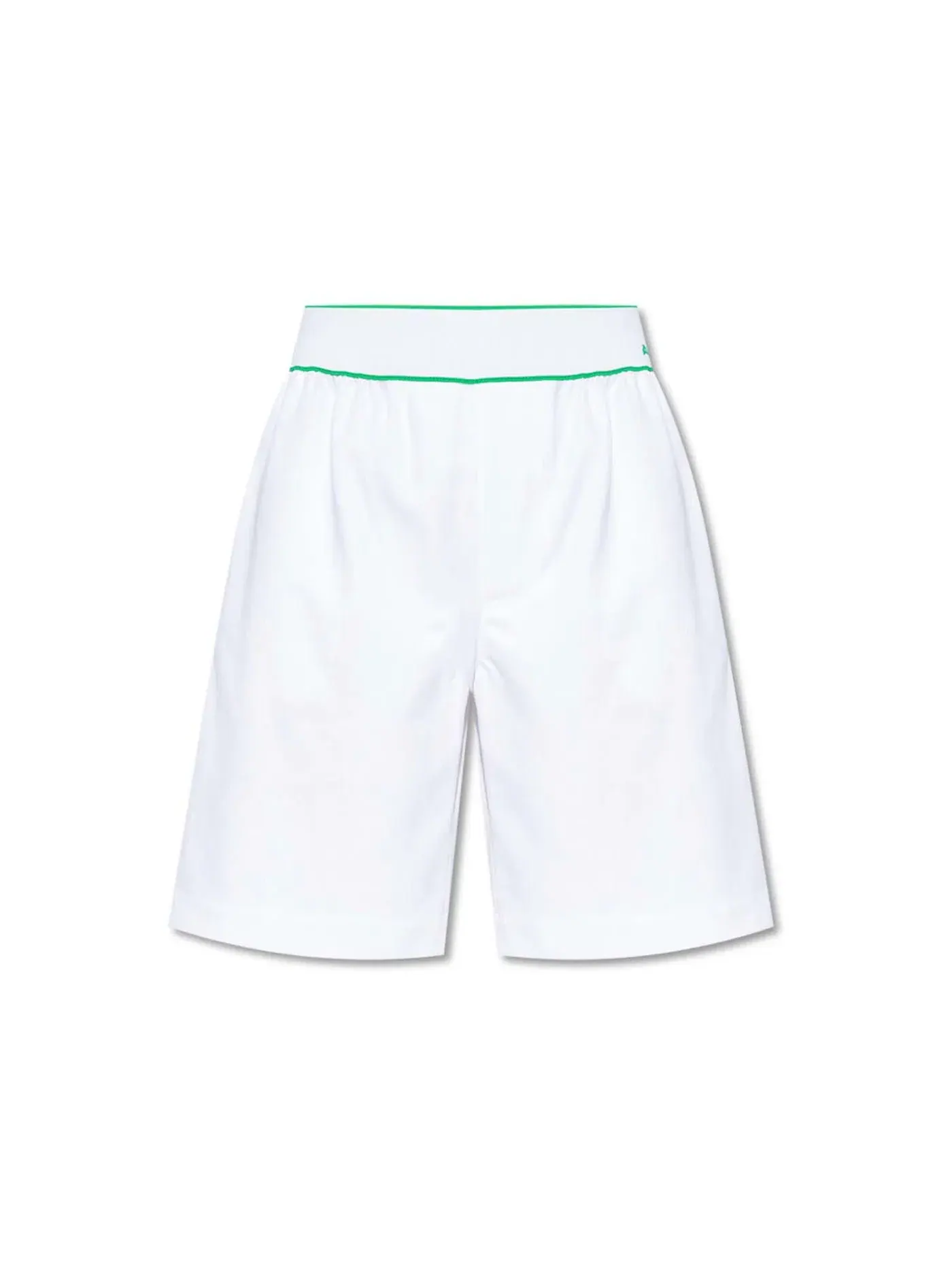 Женские шорты с отделкой Bottega Veneta Tipped Cargo Shorts — изображение 1 из 1, белый