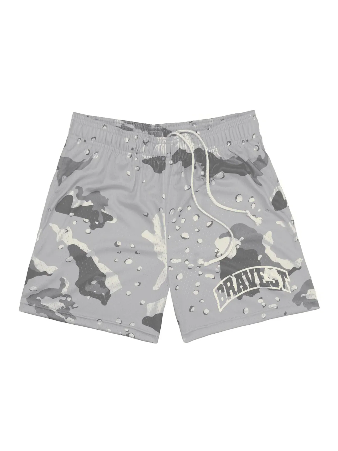 Мужские шорты Camo Shorts Bravest Studios — изображение 1 из 1, серый