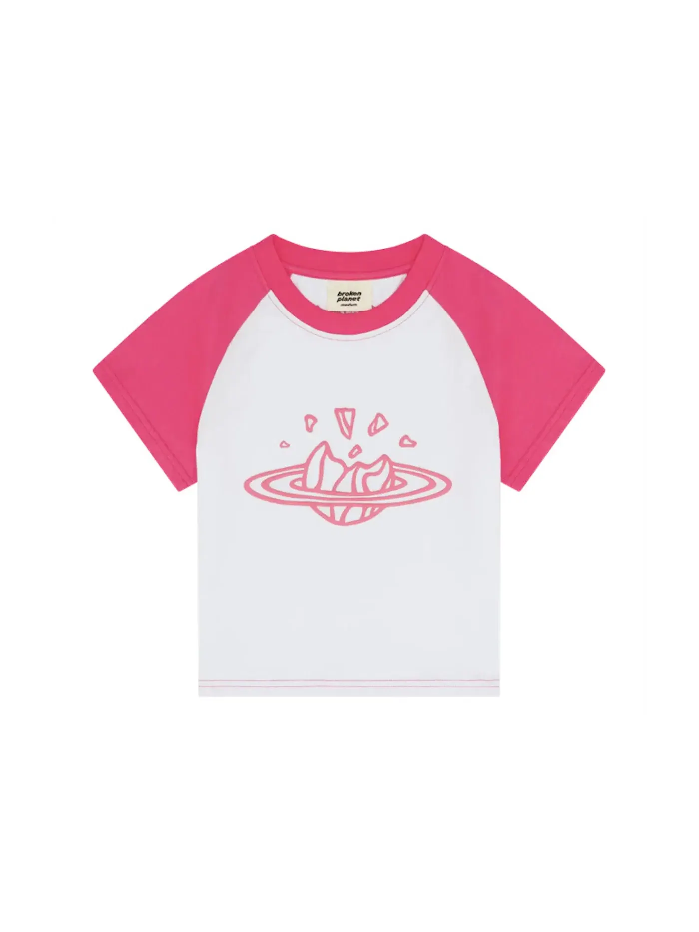 Мужская футболка с принтом Broken Planet Tee