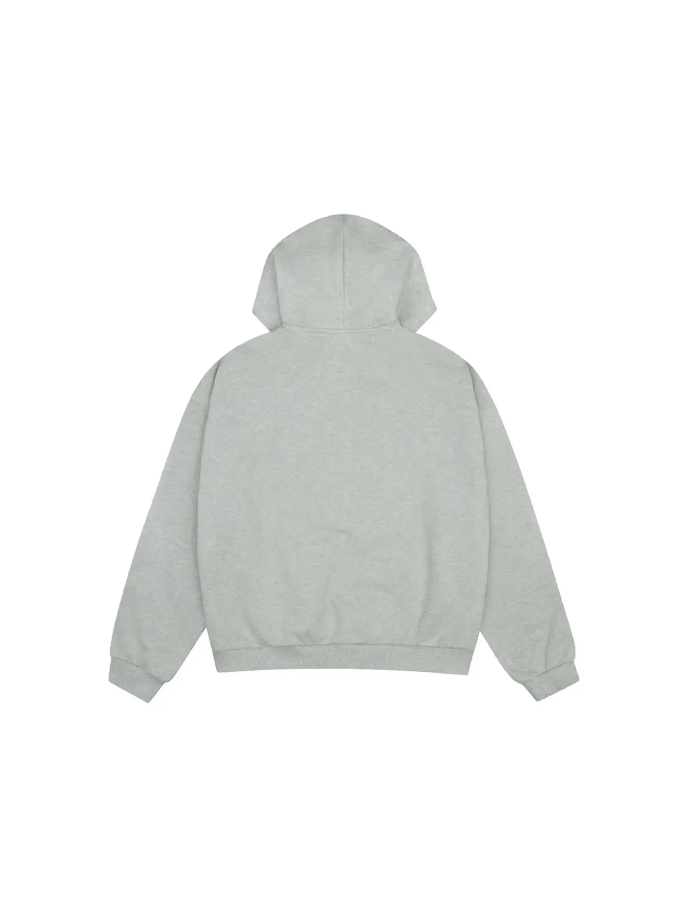 Мужская худи с молнией Ash Heather Grey Broken Planet — изображение 2 из 2