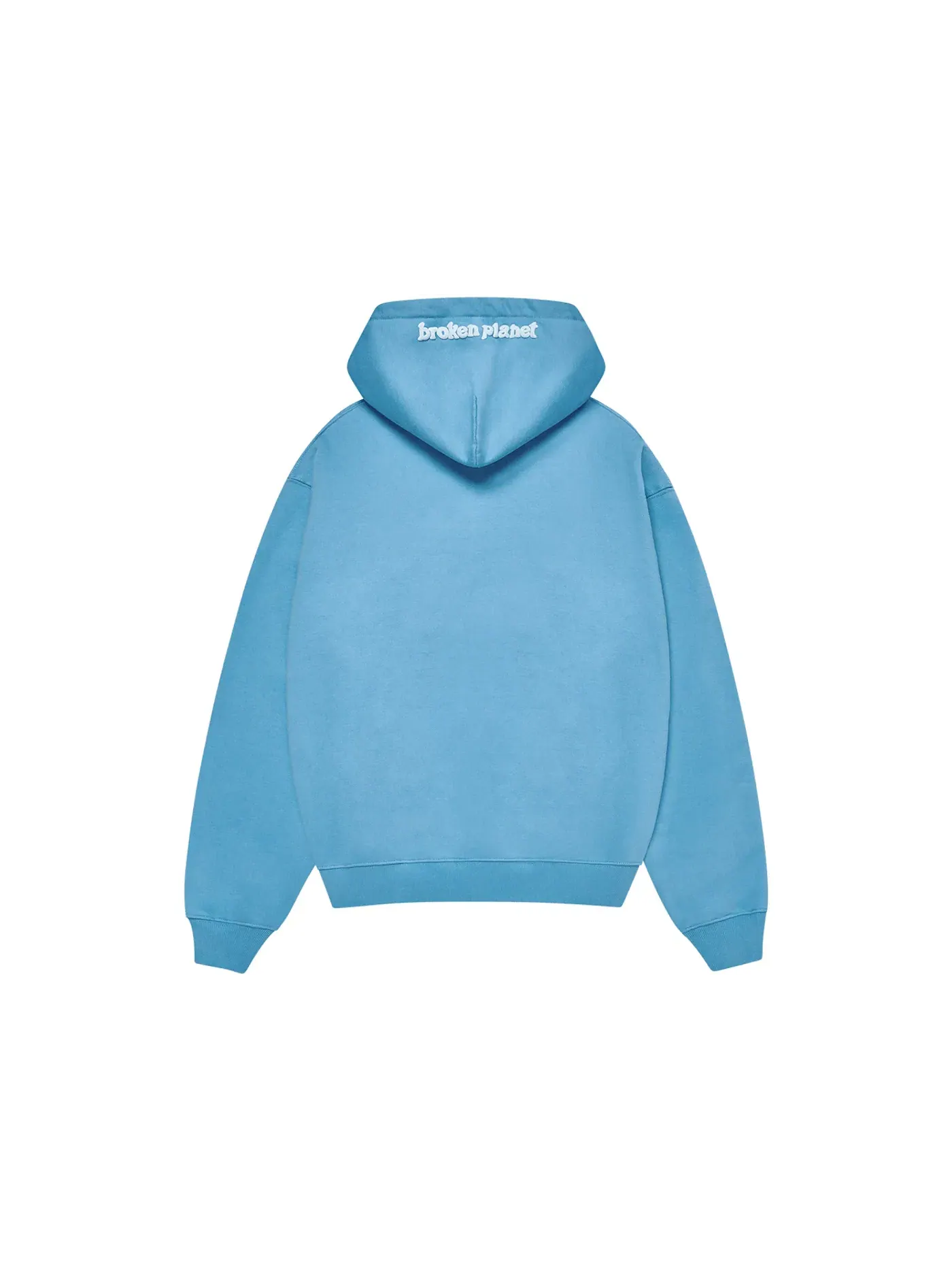 Мужская худи на молнии Broken Planet Hoodie — изображение 2 из 2, светлый синий