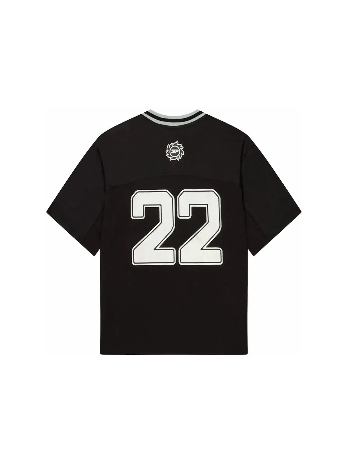 Мужская футбольная джерси Jersey (FW24) Broken Planet — изображение 2 из 2, черный/серебристый
