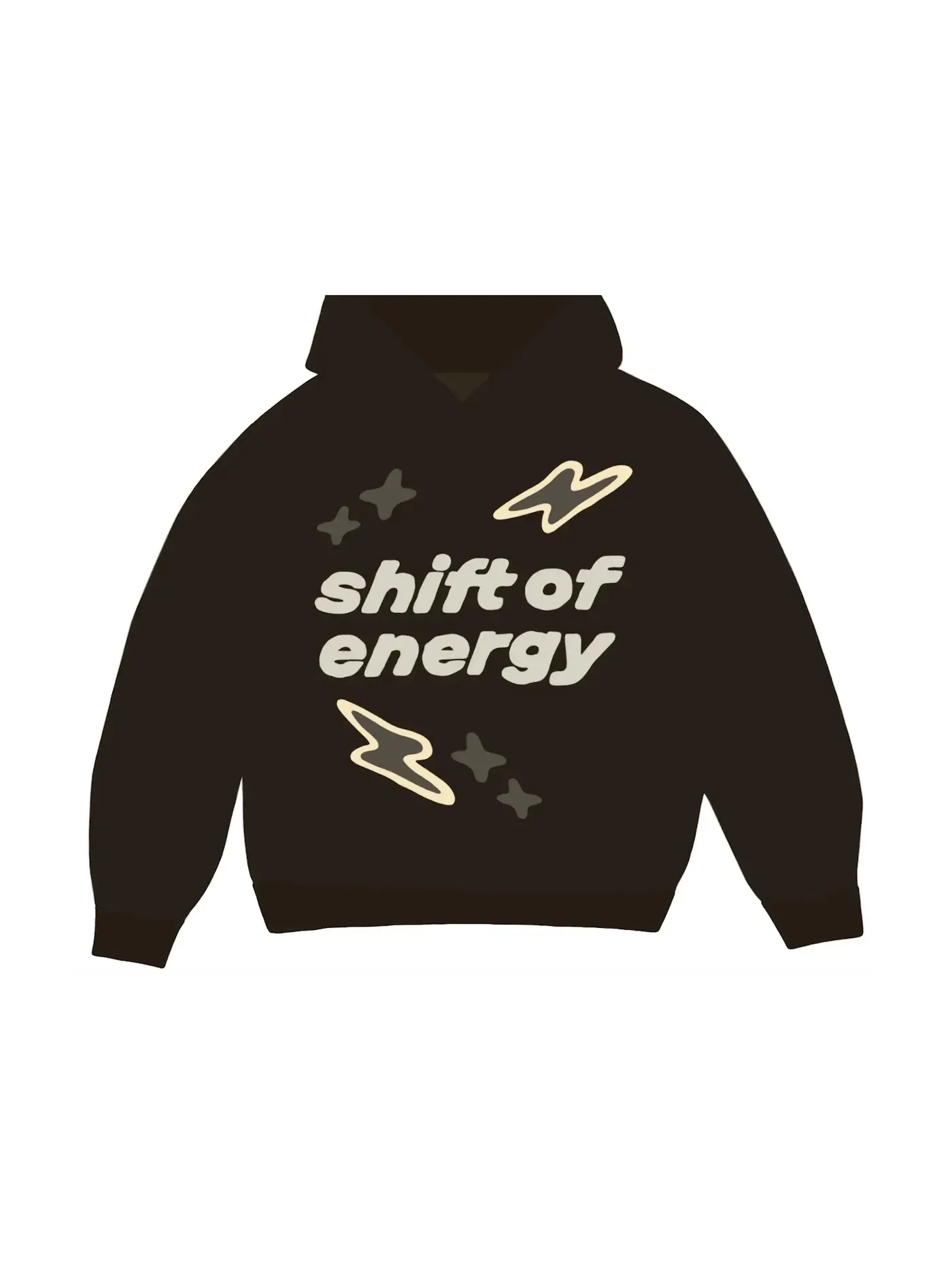 Мужская худи Shift of Energy Broken Planet