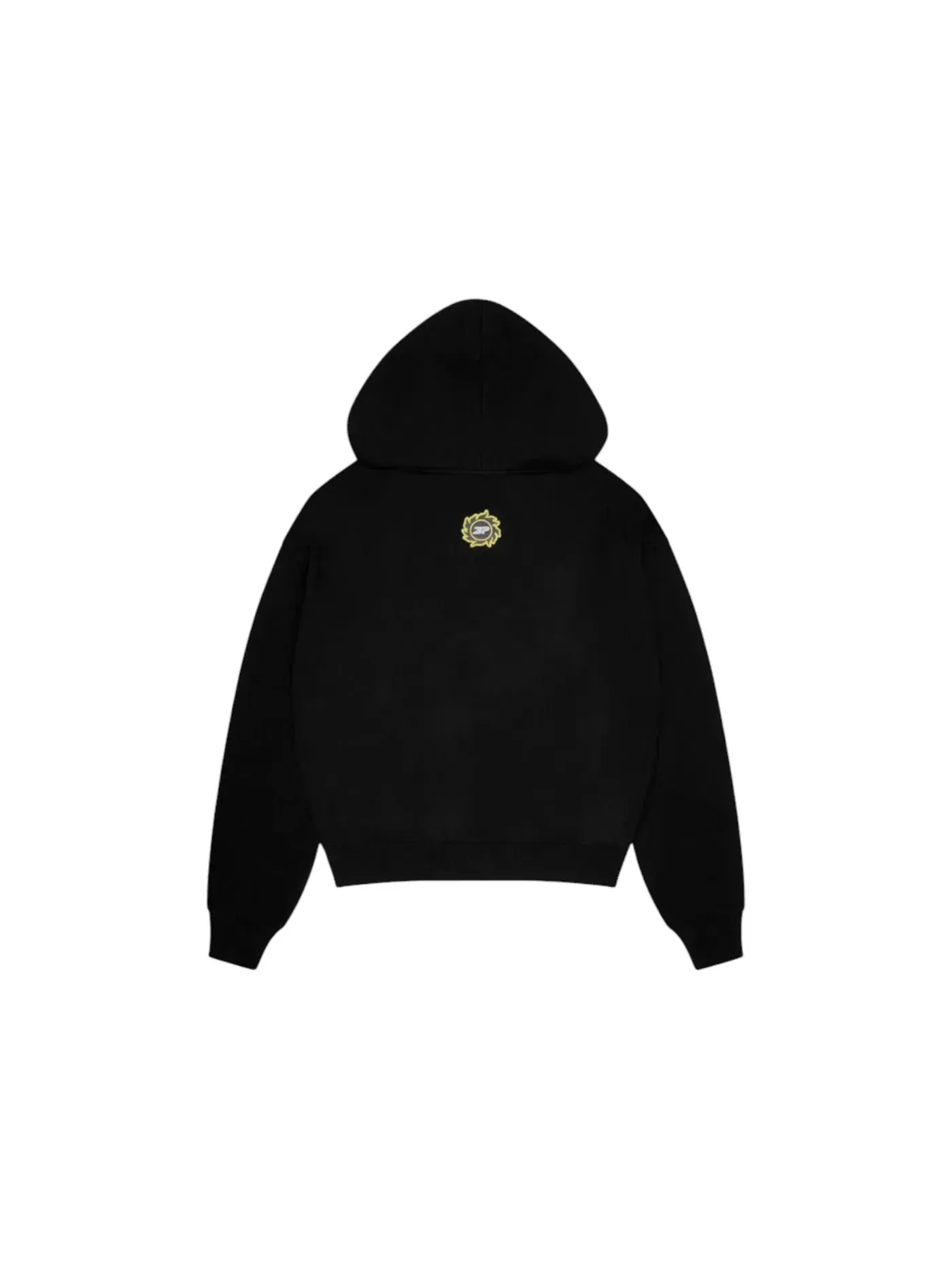 Мужская худи с принтом Broken Planet Hoodie — изображение 2 из 2, черный