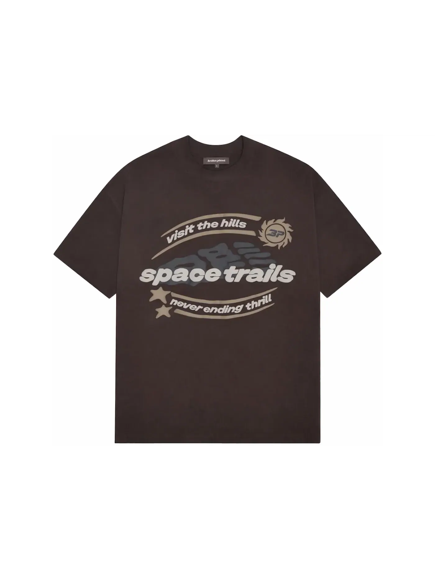 Мужская футболка с принтом Broken Planet T-shirt