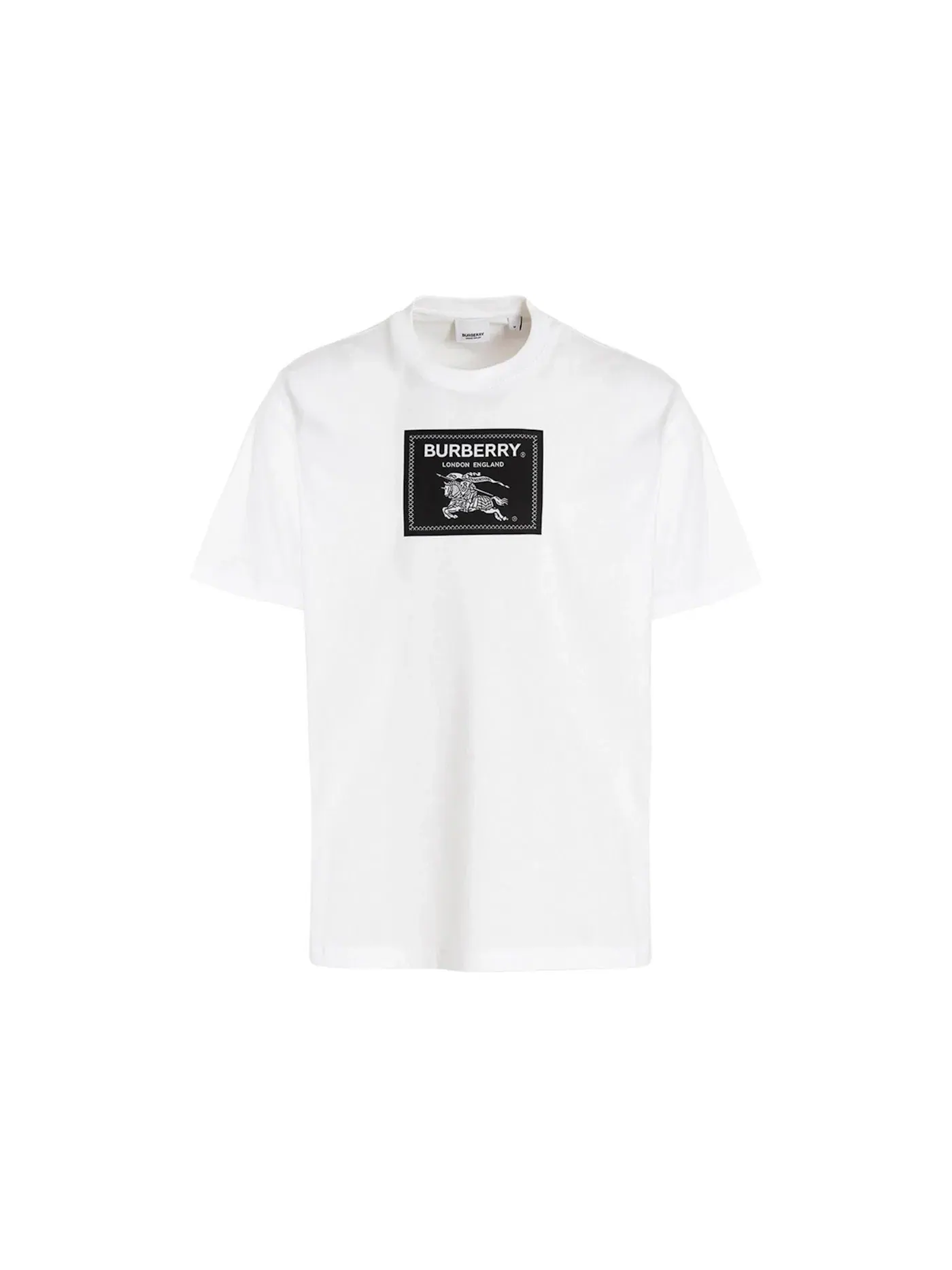Мужская футболка с принтом Burberry T-Shirt — изображение 1 из 1, белый