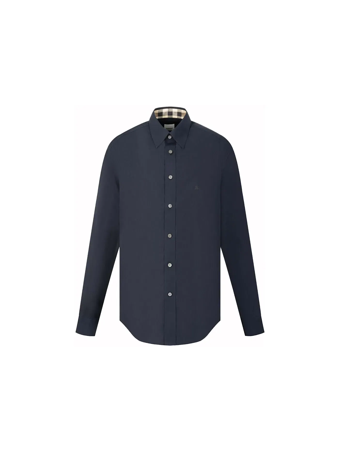 Мужская рубашка классическая Cambridge Aboyd Burberry — изображение 1 из 1, темно-синий