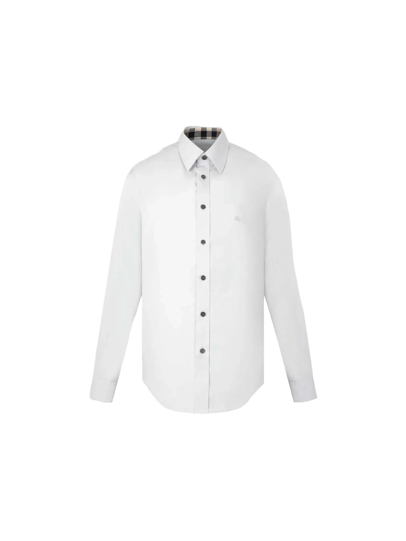 Мужская рубашка с длинным рукавом Burberry Shirt — изображение 1 из 1, белый