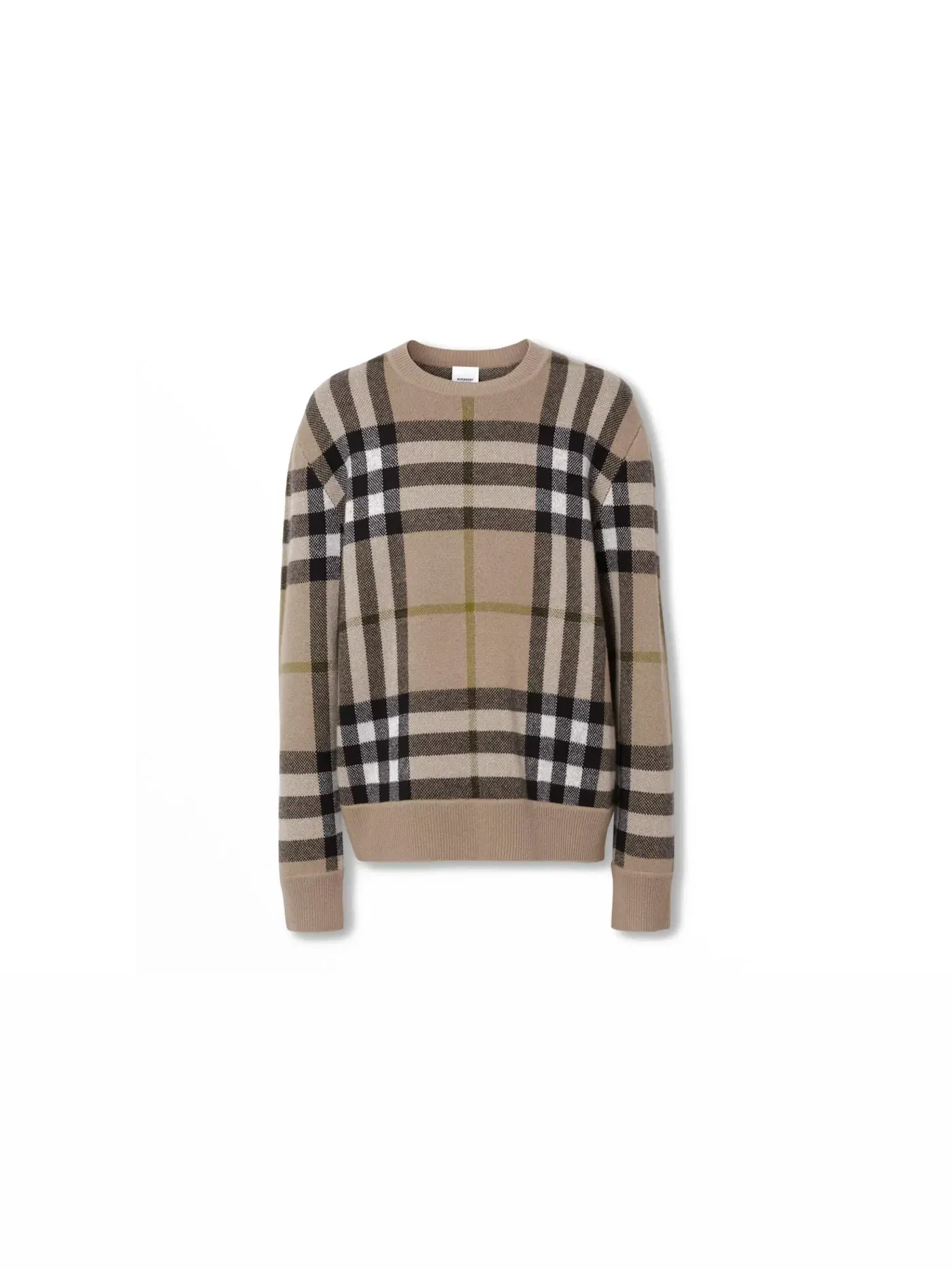 Мужской свитер с жаккардовым узором Sweater Burberry — изображение 1 из 1