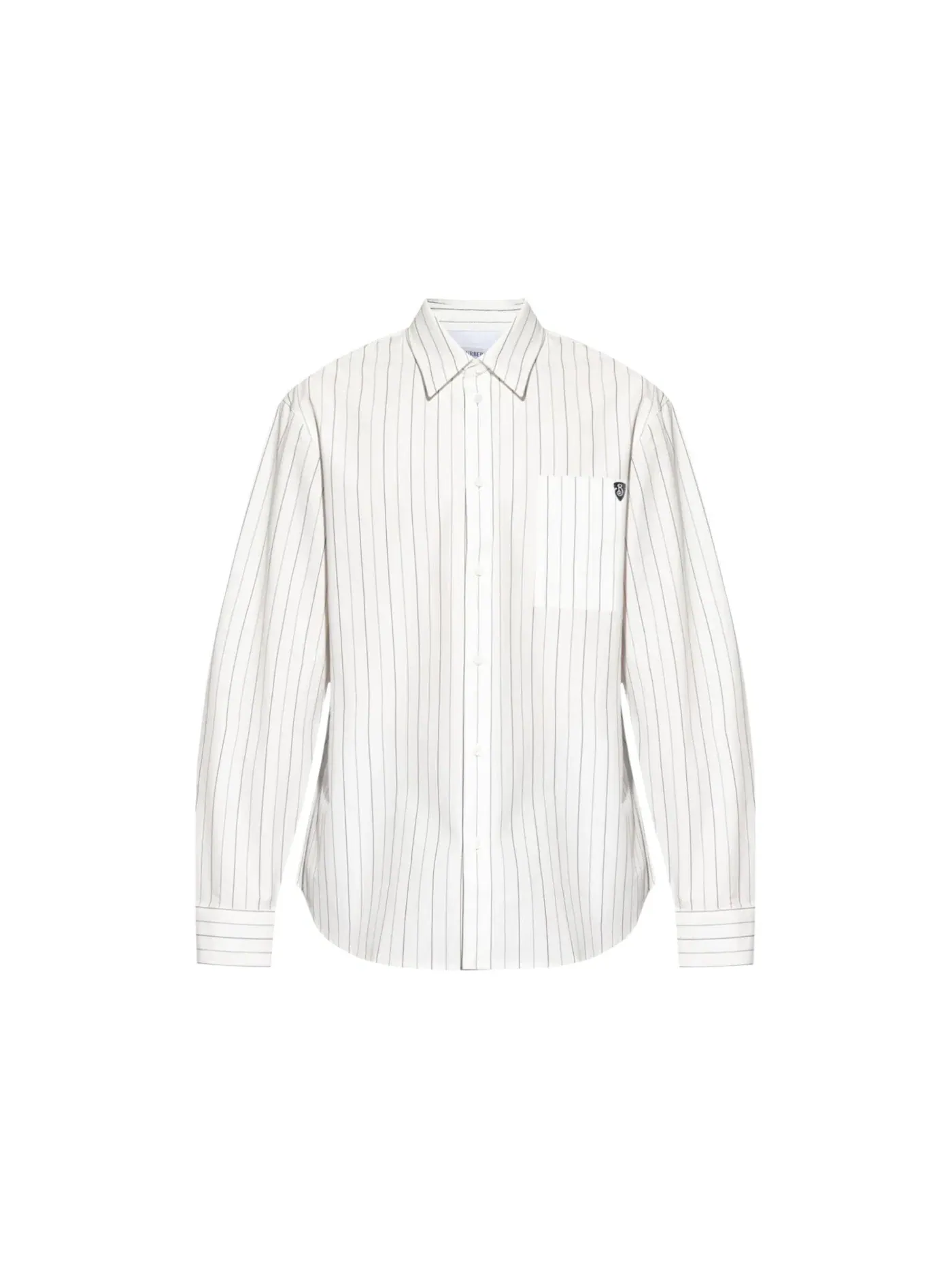 Мужская рубашка повседневная Burberry, String/Coal — изображение 1 из 1