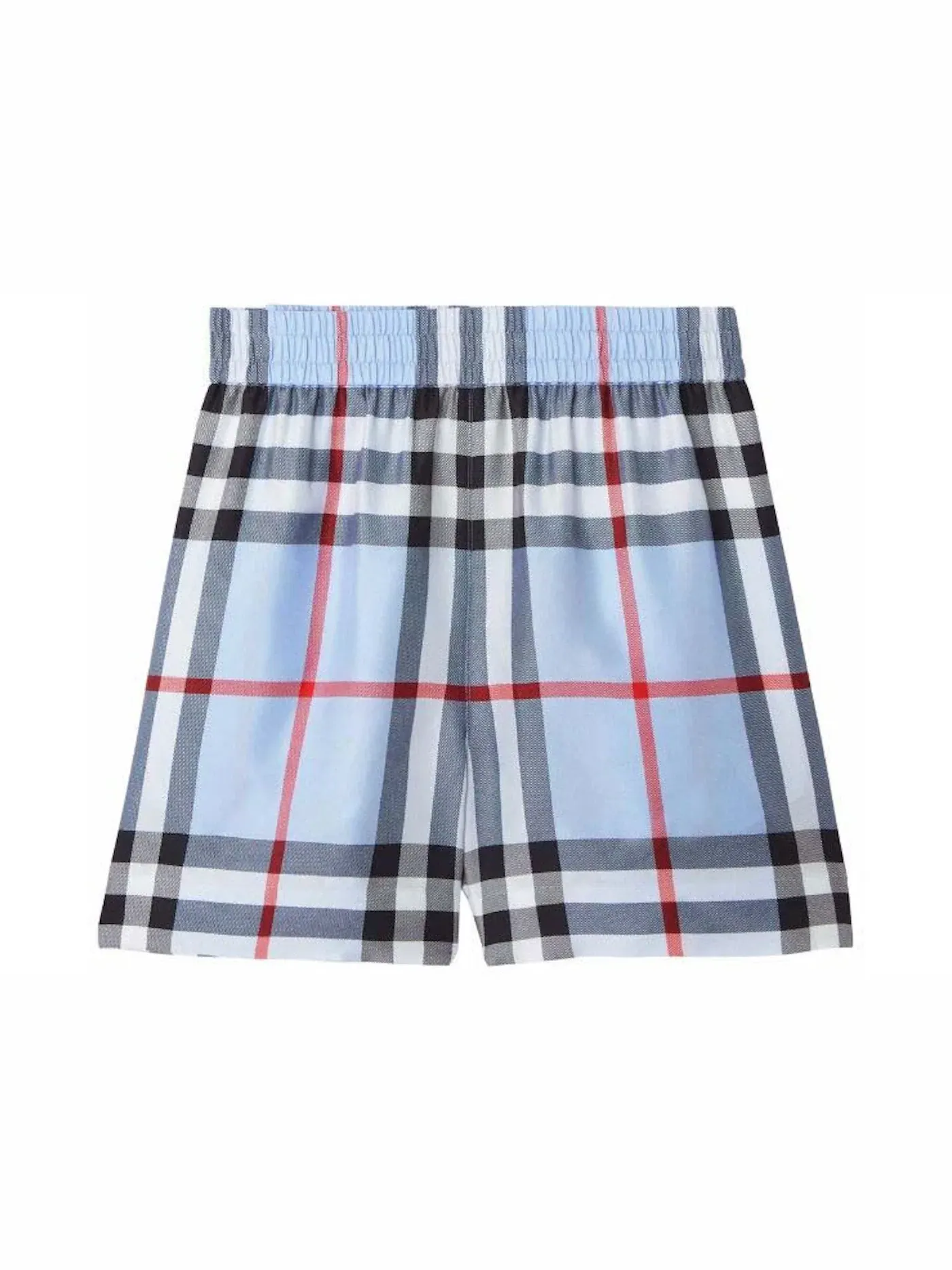 Женские шорты с принтом Burberry Shorts — изображение 1 из 1, синий