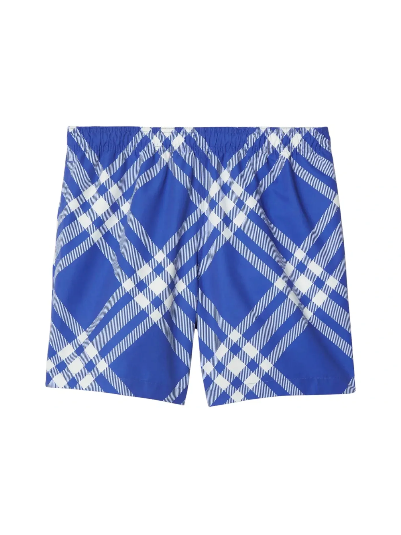 Мужские плавки с принтом Swim Shorts Burberry — изображение 1 из 1, синий/белый