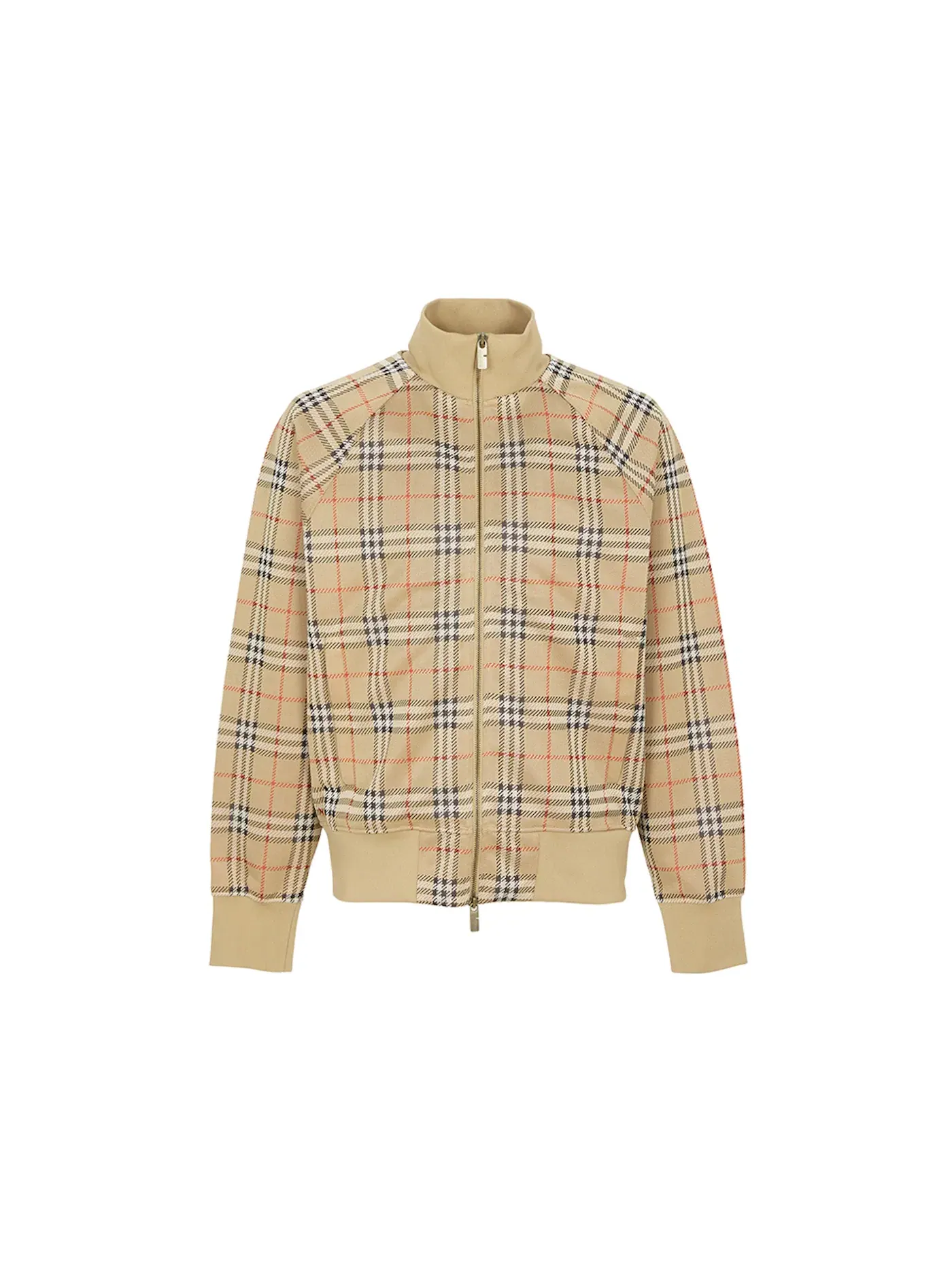 Мужская куртка с клетчатым принтом Burberry — изображение 1 из 1, бежевый