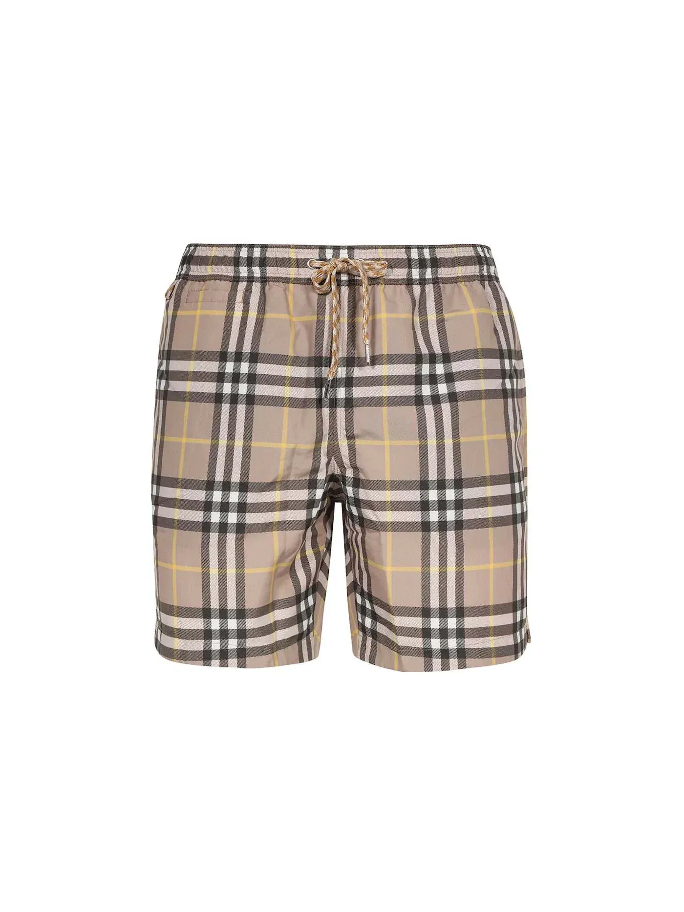 Мужские плавки с принтом Swim Shorts Burberry — изображение 1 из 1, бежевый желтый