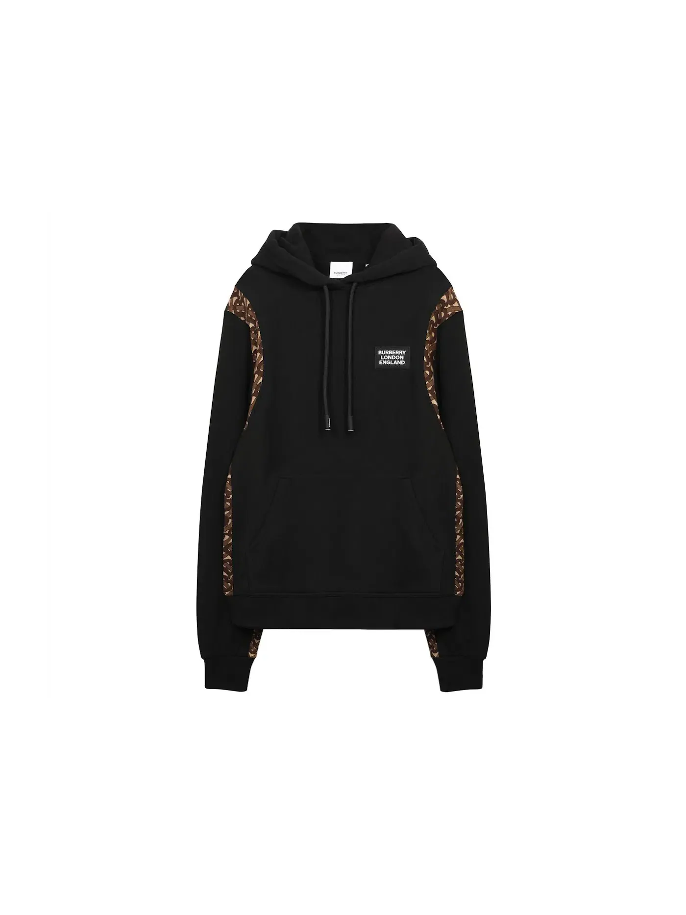 Женский свитшот хлопковый Burberry Checker Cotton Sweatshirt