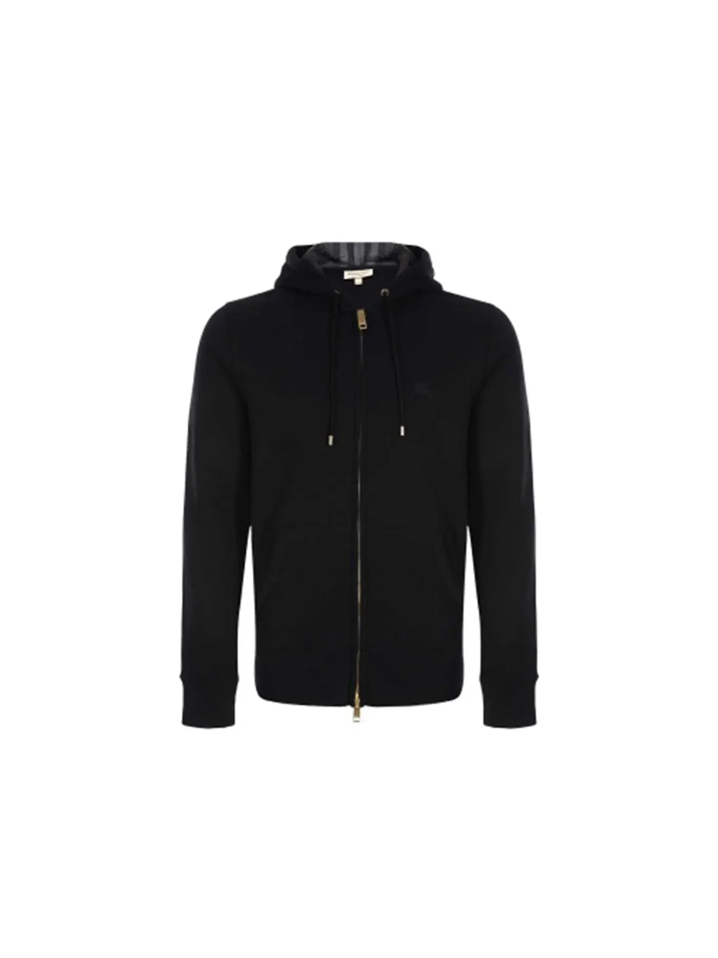 Мужская худи на молнии с принтом Hoodie Burberry — изображение 1 из 2, черный/серый