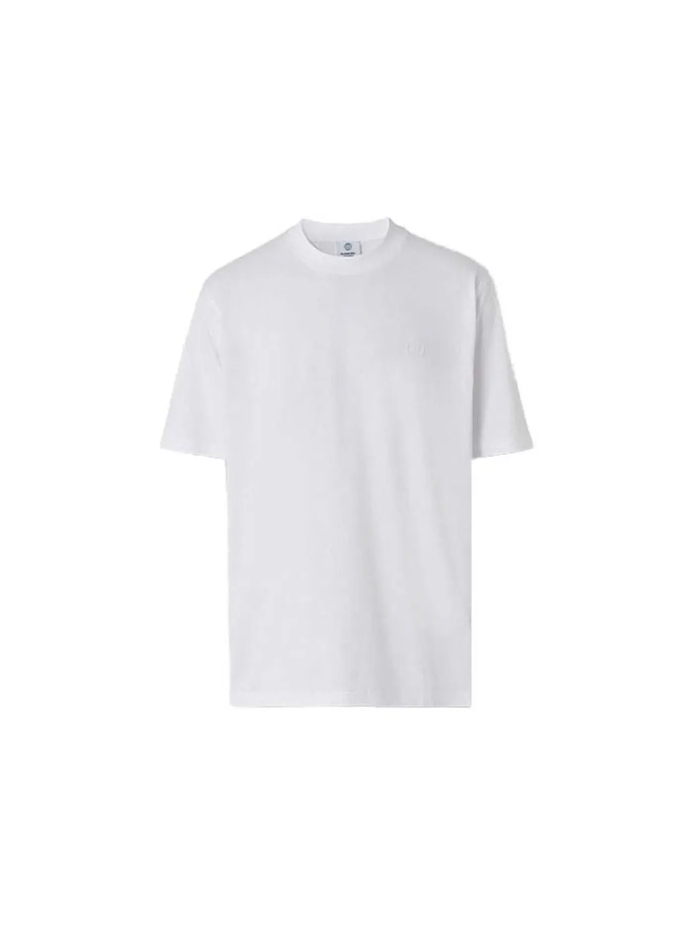 Мужская футболка с круглым вырезом T-Shirt Burberry — изображение 1 из 1, белый