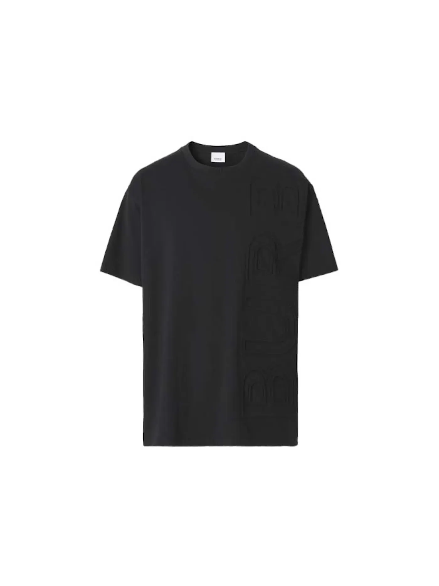 Мужская футболка хлопковая Burberry T-Shirt — изображение 1 из 1, черный
