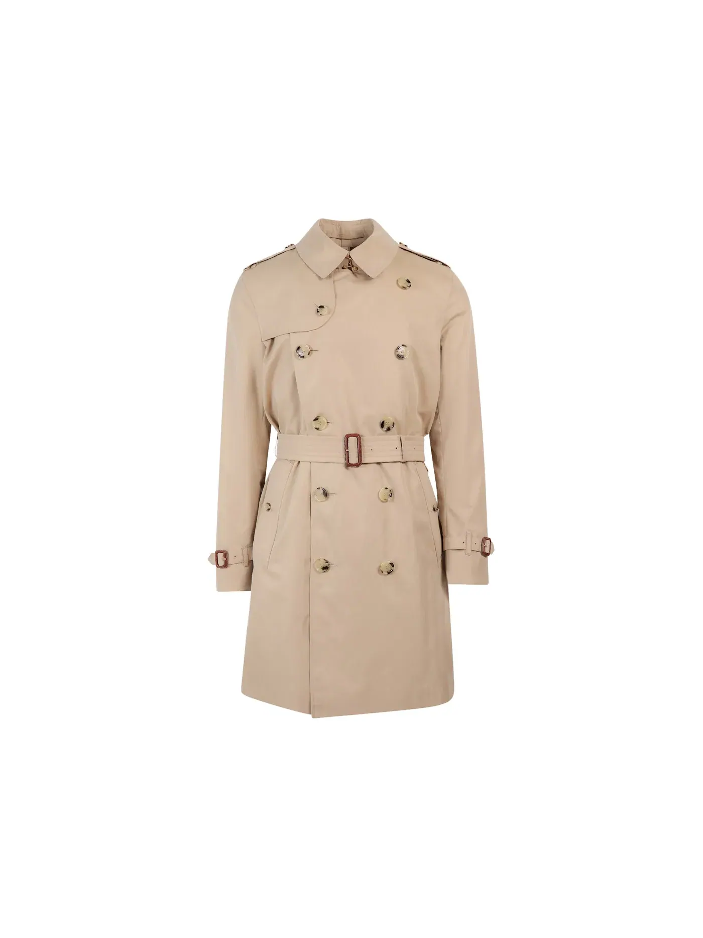 Мужское пальто-тренч с длинным рукавом Trench Coat Burberry