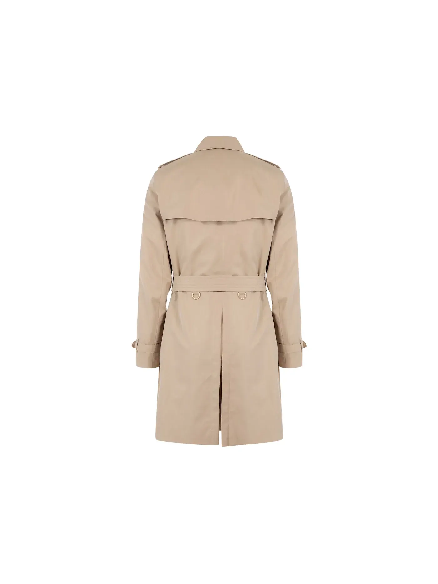 Мужское пальто-тренч с длинным рукавом Trench Coat Burberry — изображение 2 из 2, бежевый