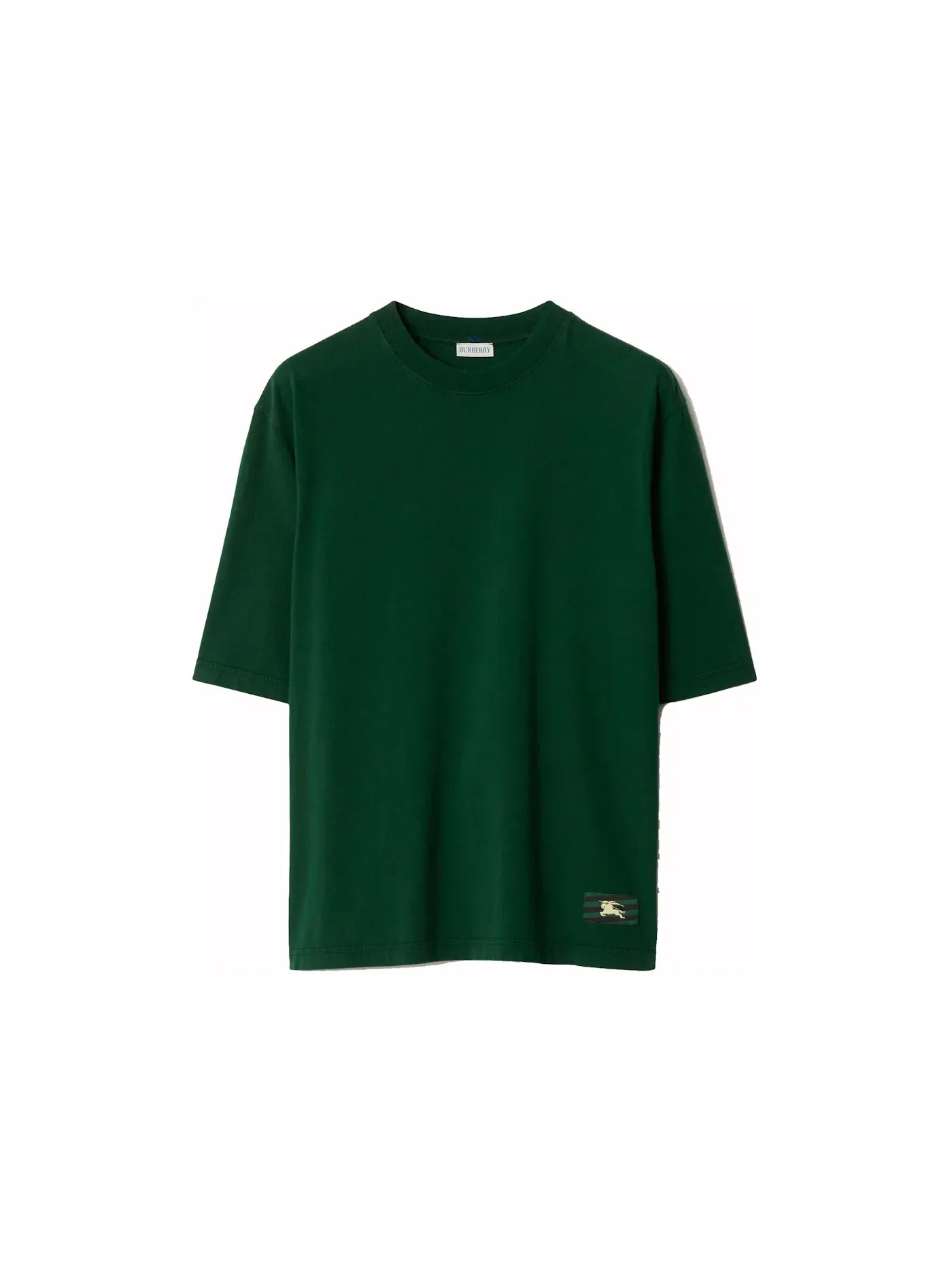 Мужская футболка с принтом Burberry T-Shirtprice Burberry — изображение 1 из 1, зеленый