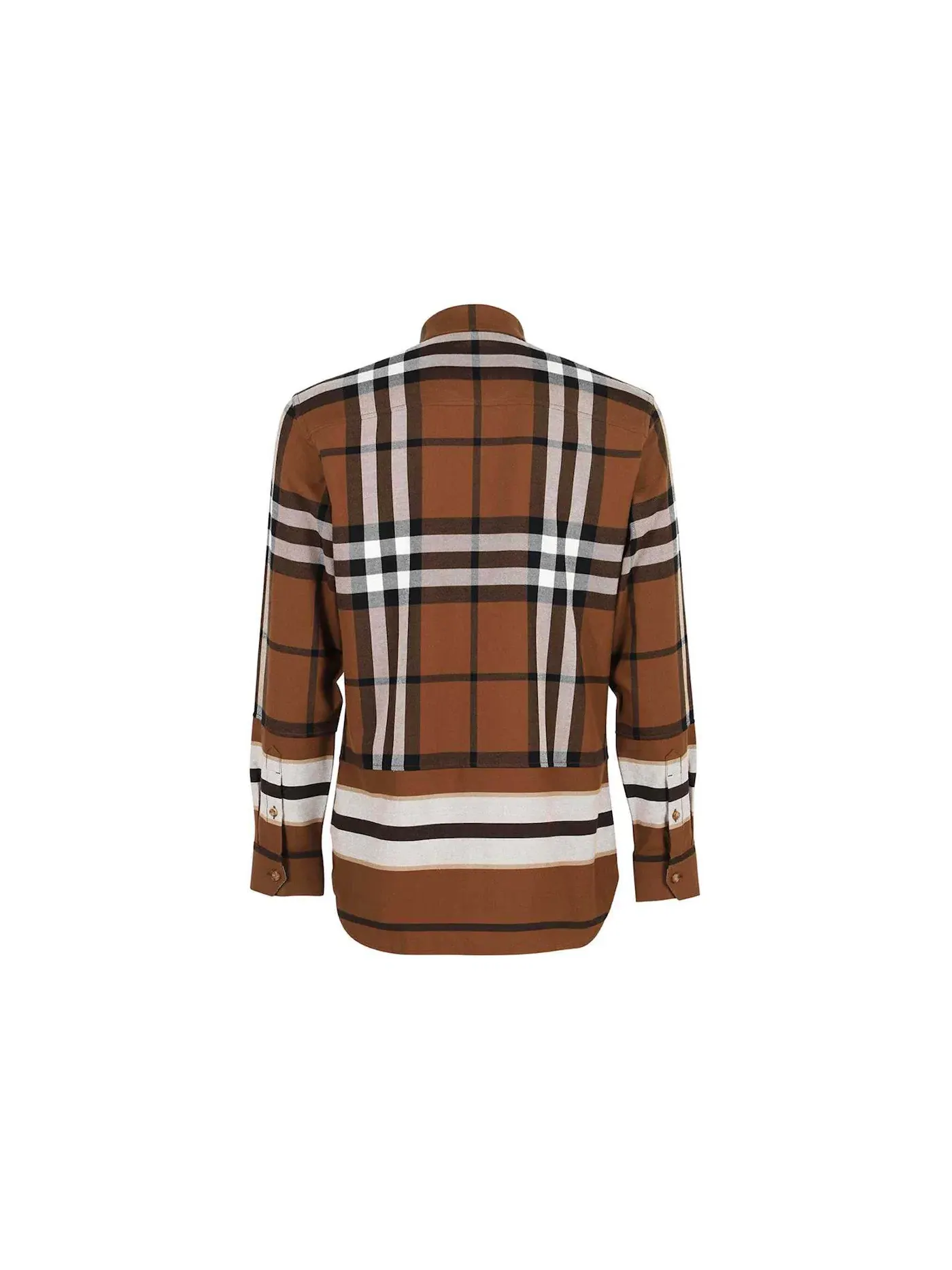 Мужская футболка с принтом Burberry — изображение 2 из 2, коричневый