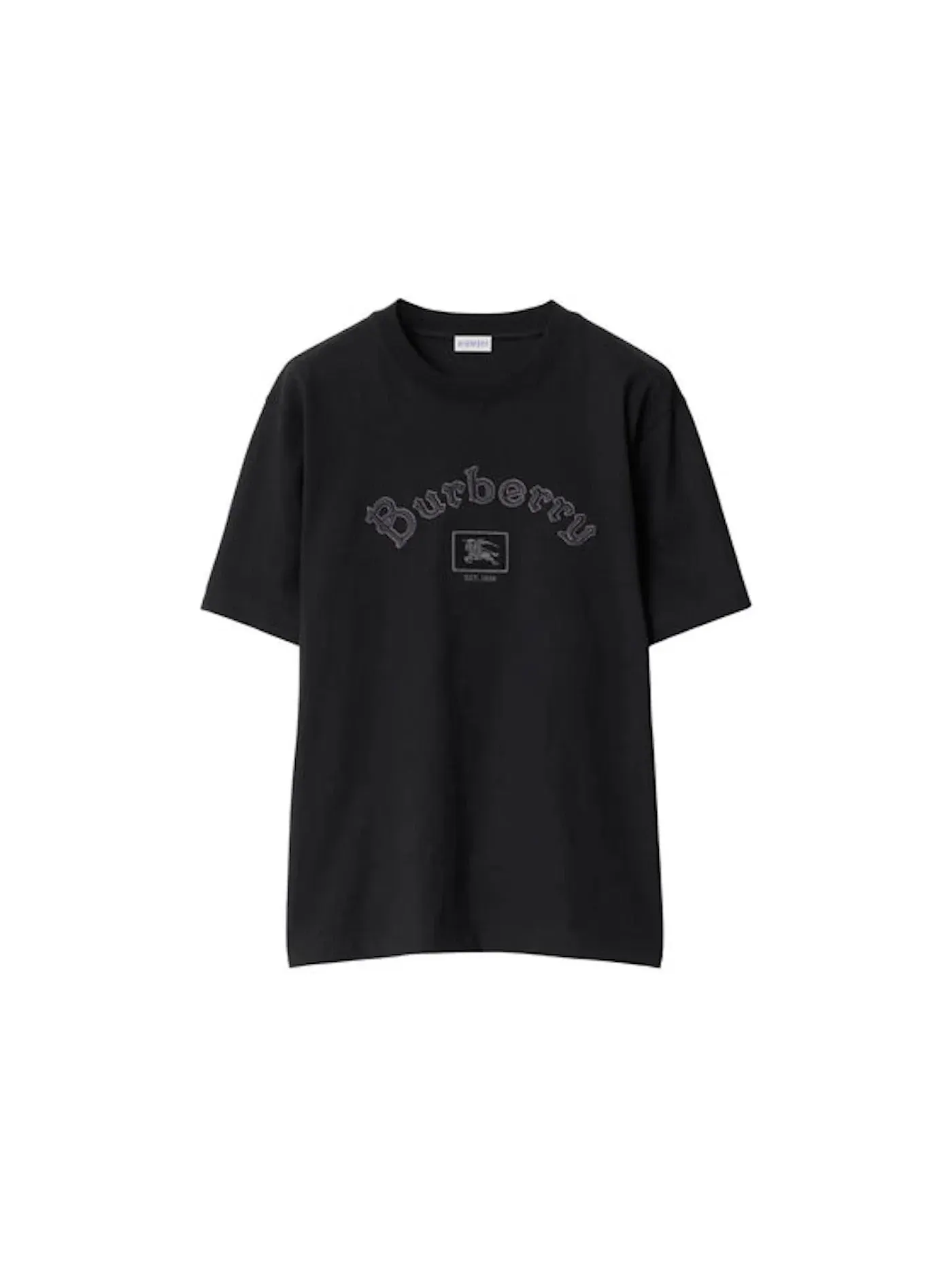 Мужская футболка с коротким рукавом Burberry — изображение 1 из 1, черный