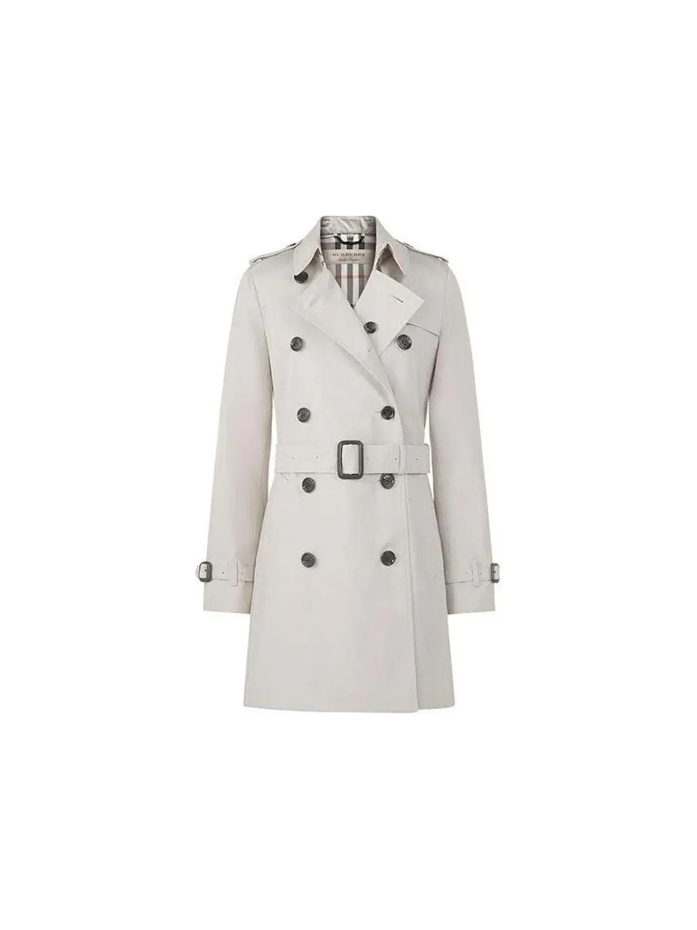 Женское двубортное пальто-тренч Burberry