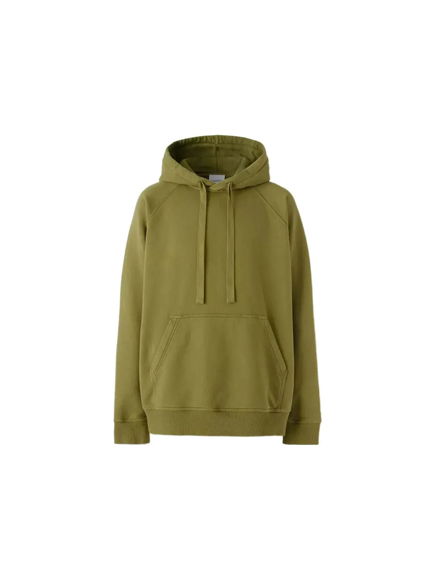 Мужская худи Burberry — изображение 1 из 1, зеленый