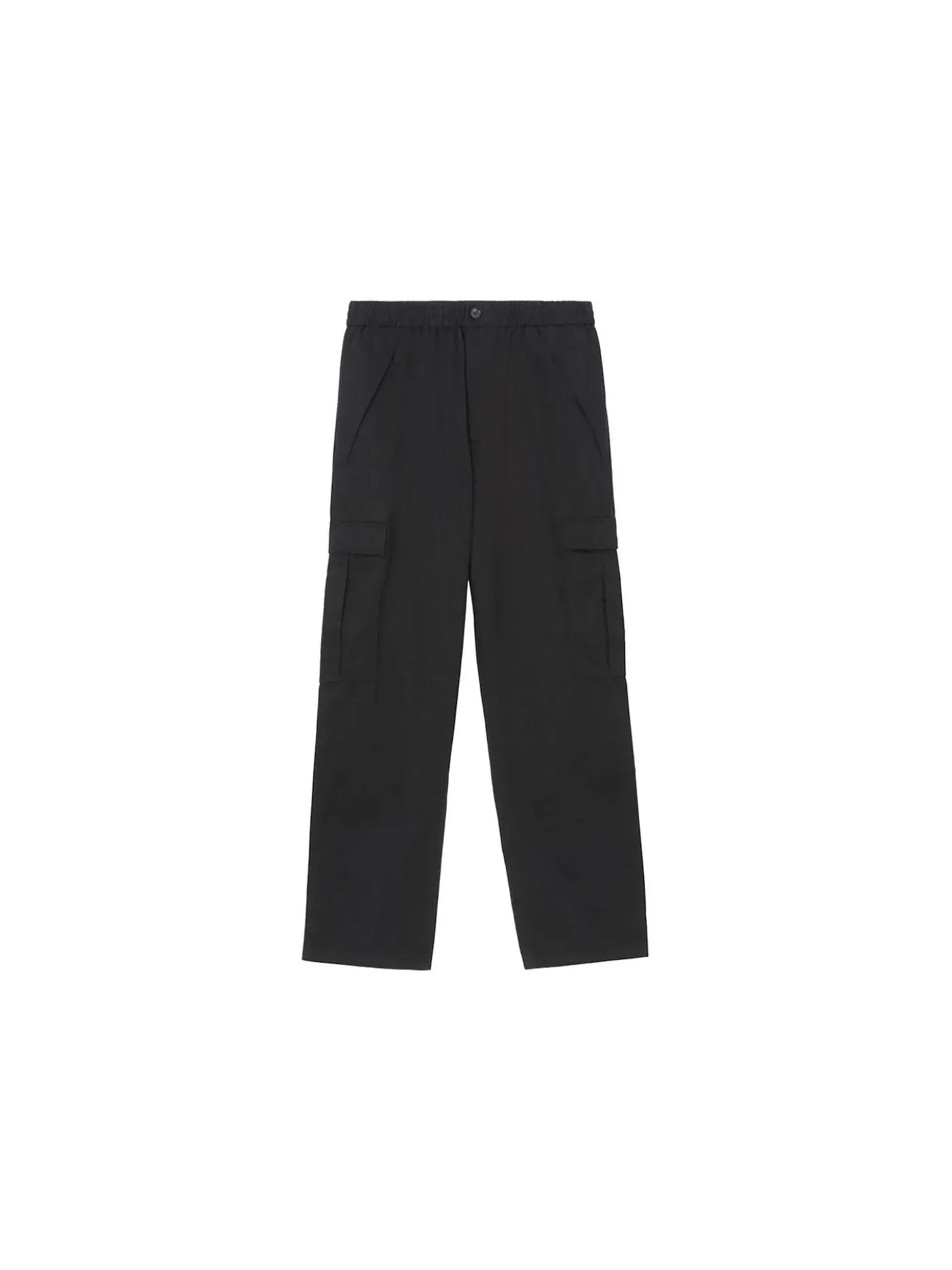 Мужские брюки-карго с эластичным поясом Cargo Pants Burberry — изображение 1 из 2, черный