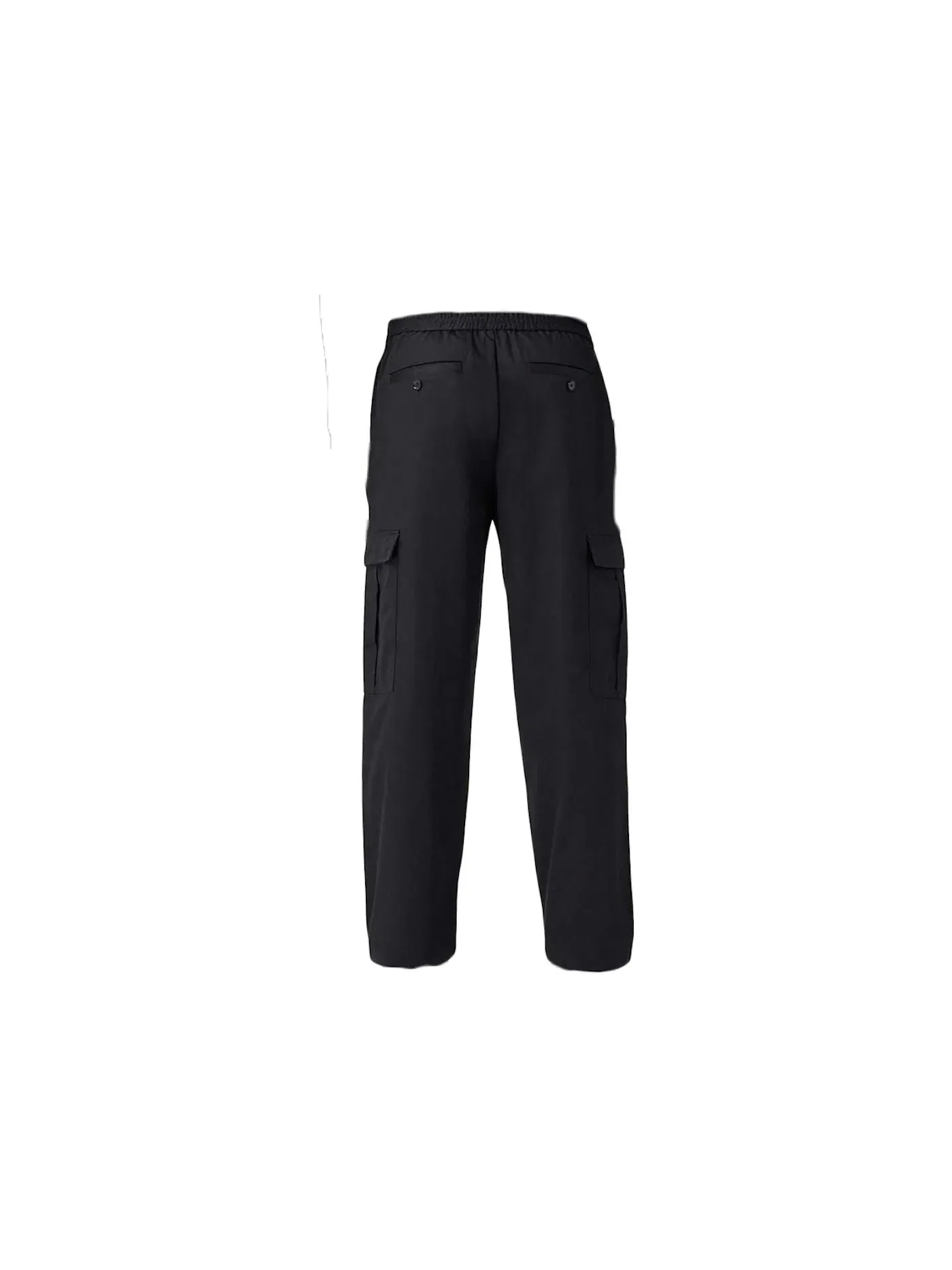 Мужские брюки-карго с эластичным поясом Cargo Pants Burberry — изображение 2 из 2, черный