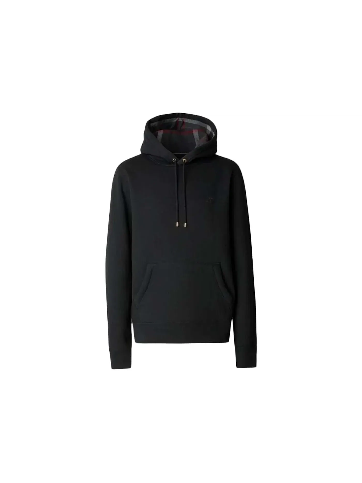Мужской худи с вышивкой Hoodie Burberry — изображение 1 из 1, черный