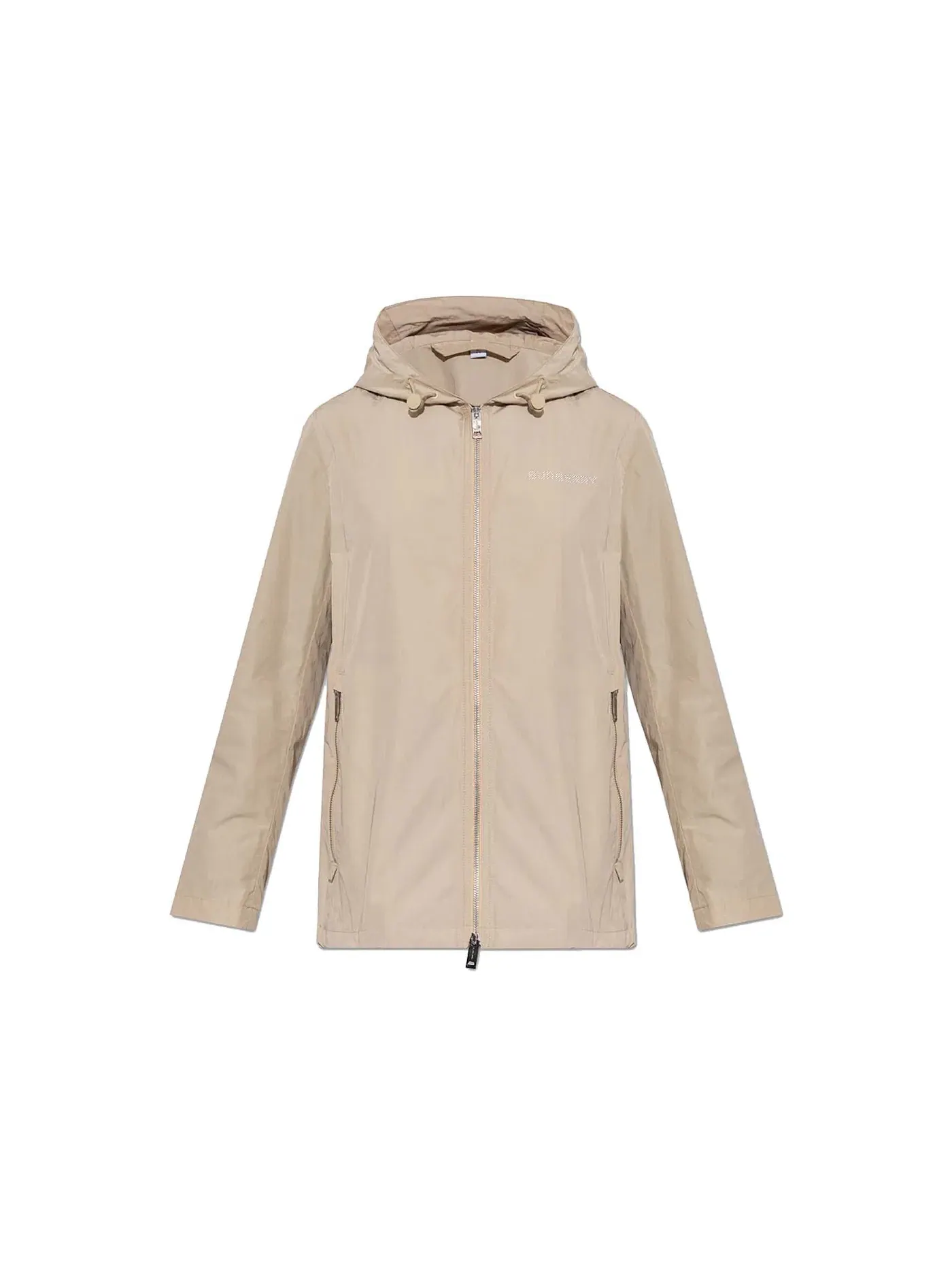 Женская куртка с капюшоном Burberry — изображение 1 из 2, бежевый