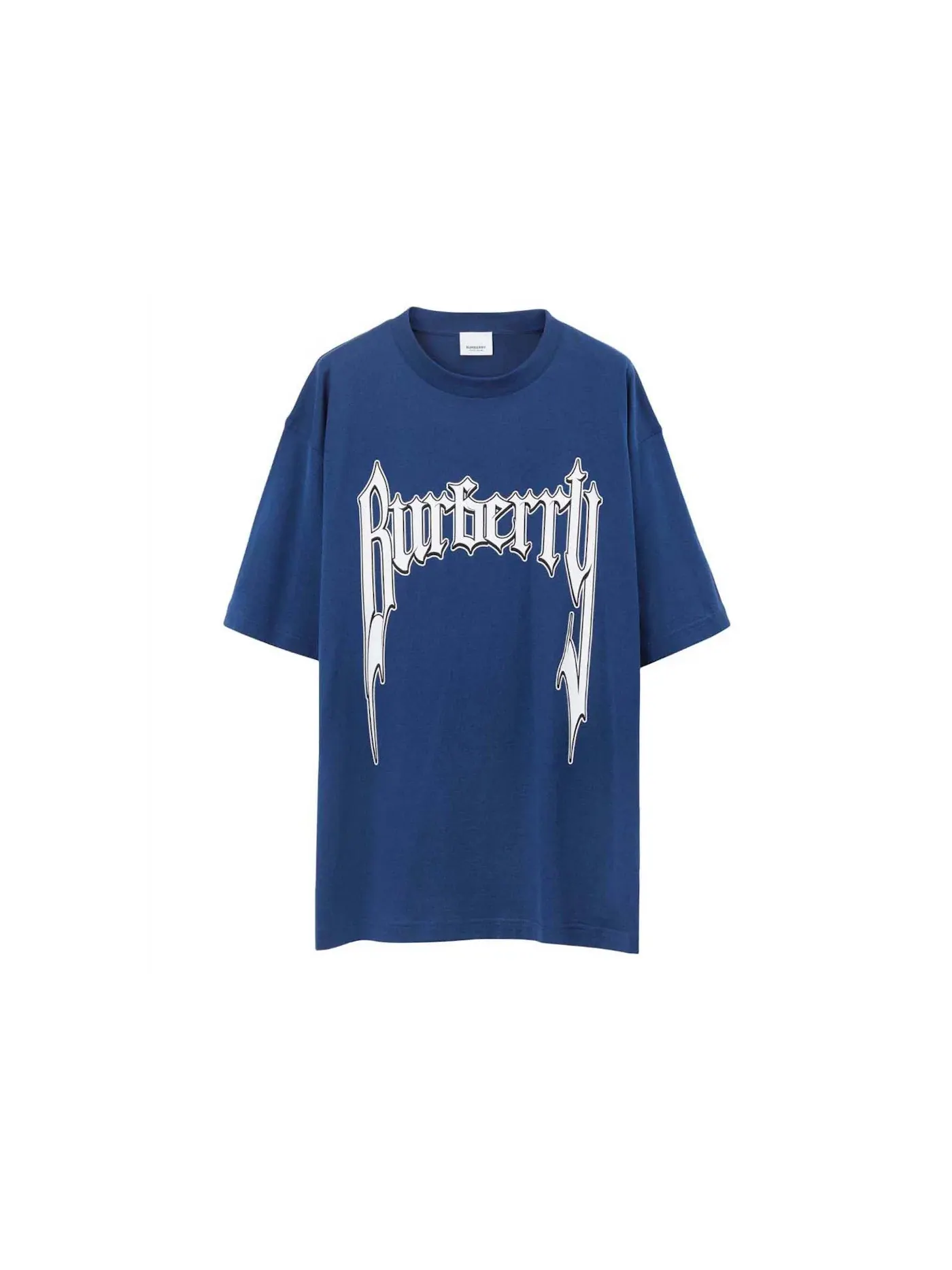 Мужская футболка с коротким рукавом Graphic Logo Burberry — изображение 1 из 2, синий