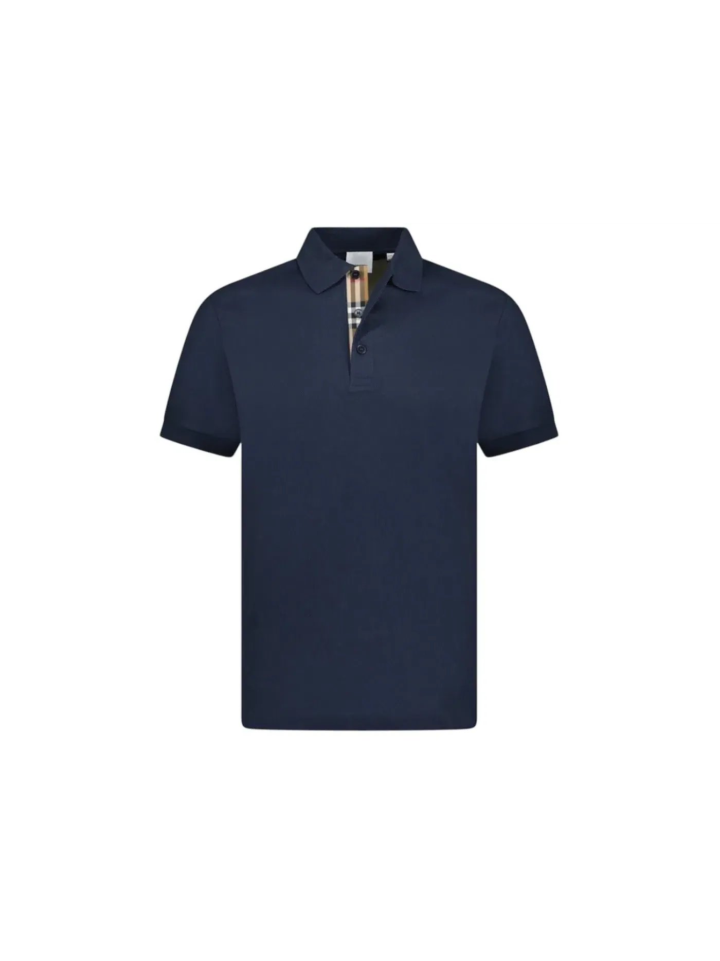Мужское поло Burberry Hartford Polo Shirt — изображение 1 из 1, синий