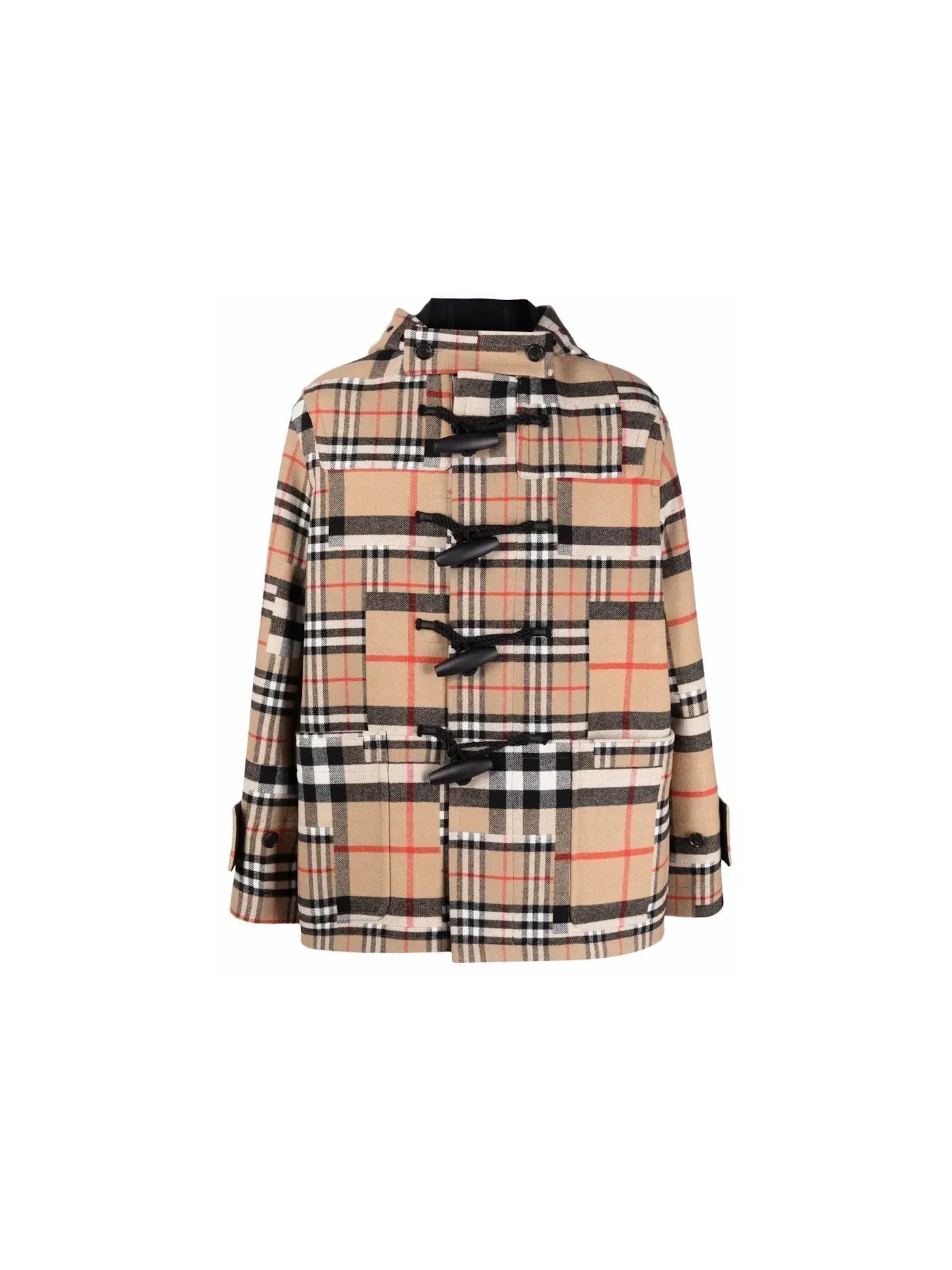 Мужское пальто дафлкот Burberry — изображение 1 из 2, бежевый