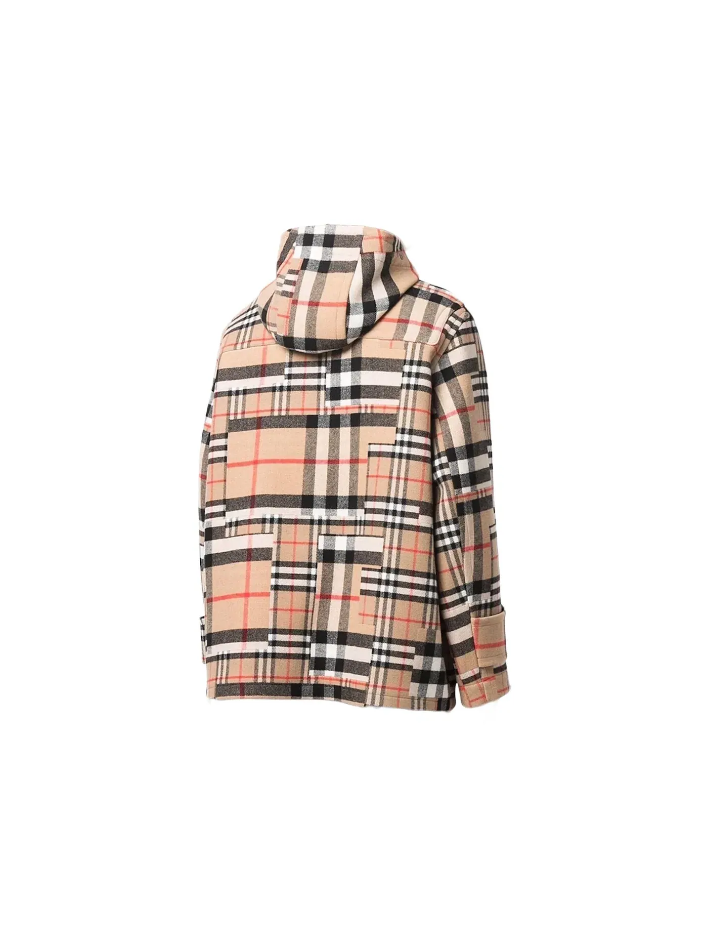 Мужское пальто дафлкот Burberry — изображение 2 из 2, бежевый