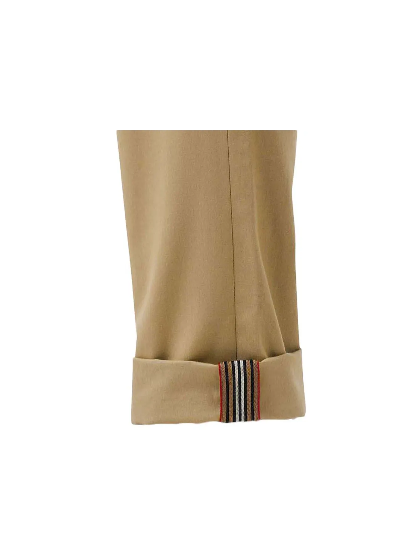 Мужские чинос slim fit с полоской внутри Burberry — изображение 2 из 2, бежевый