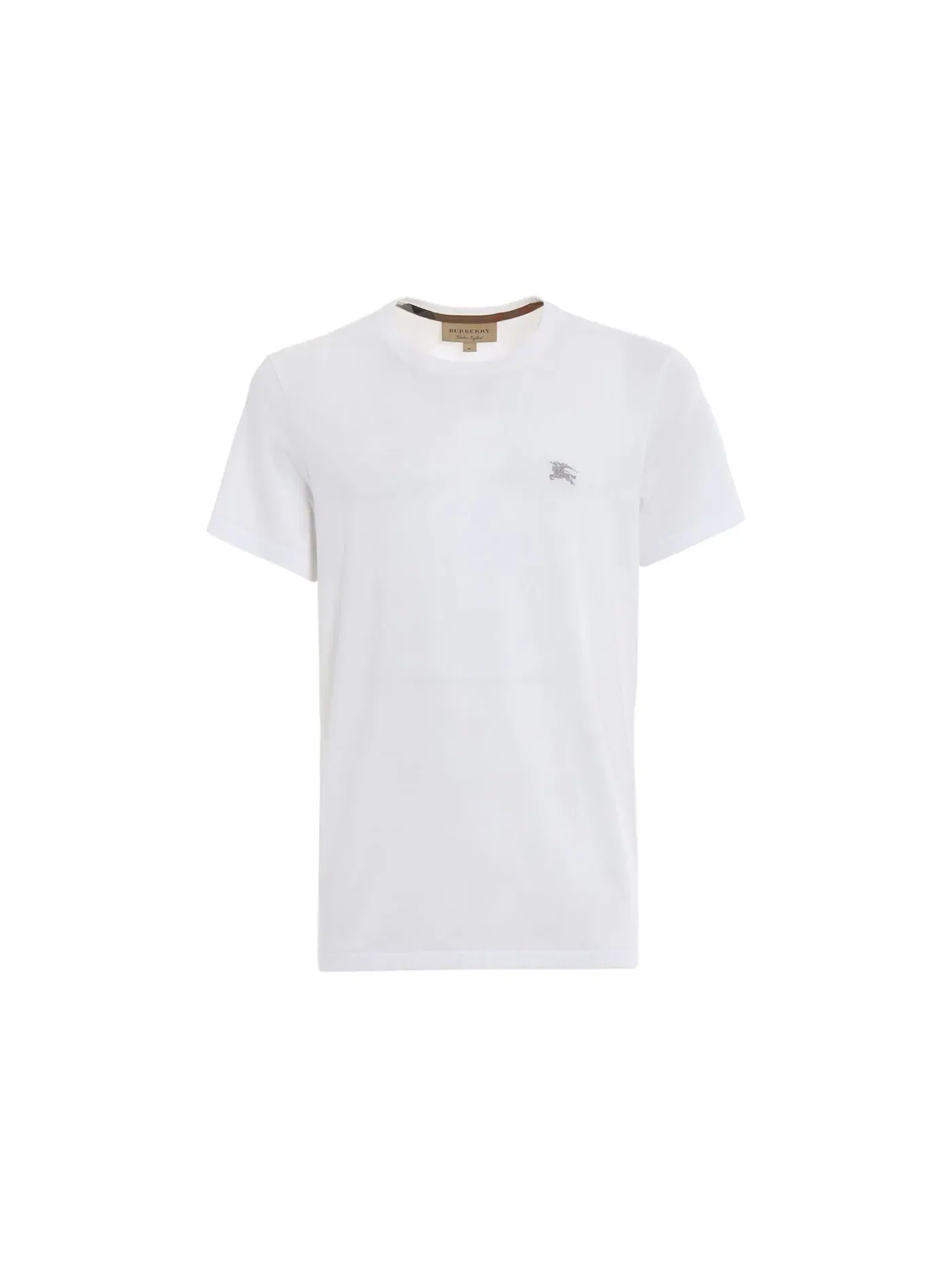 Мужская футболка с круглым вырезом Burberry T-shirt — изображение 1 из 1, белый