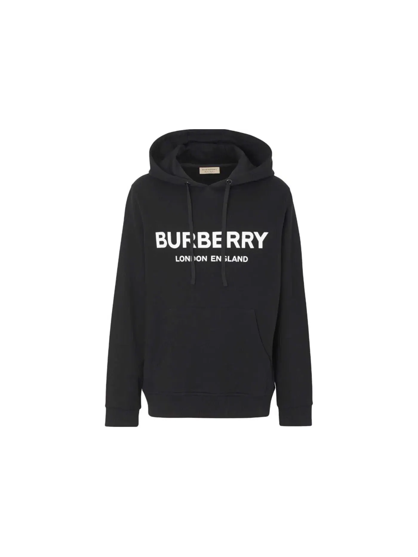 Мужская худи Logo Lexstone Burberry — изображение 1 из 1, черный